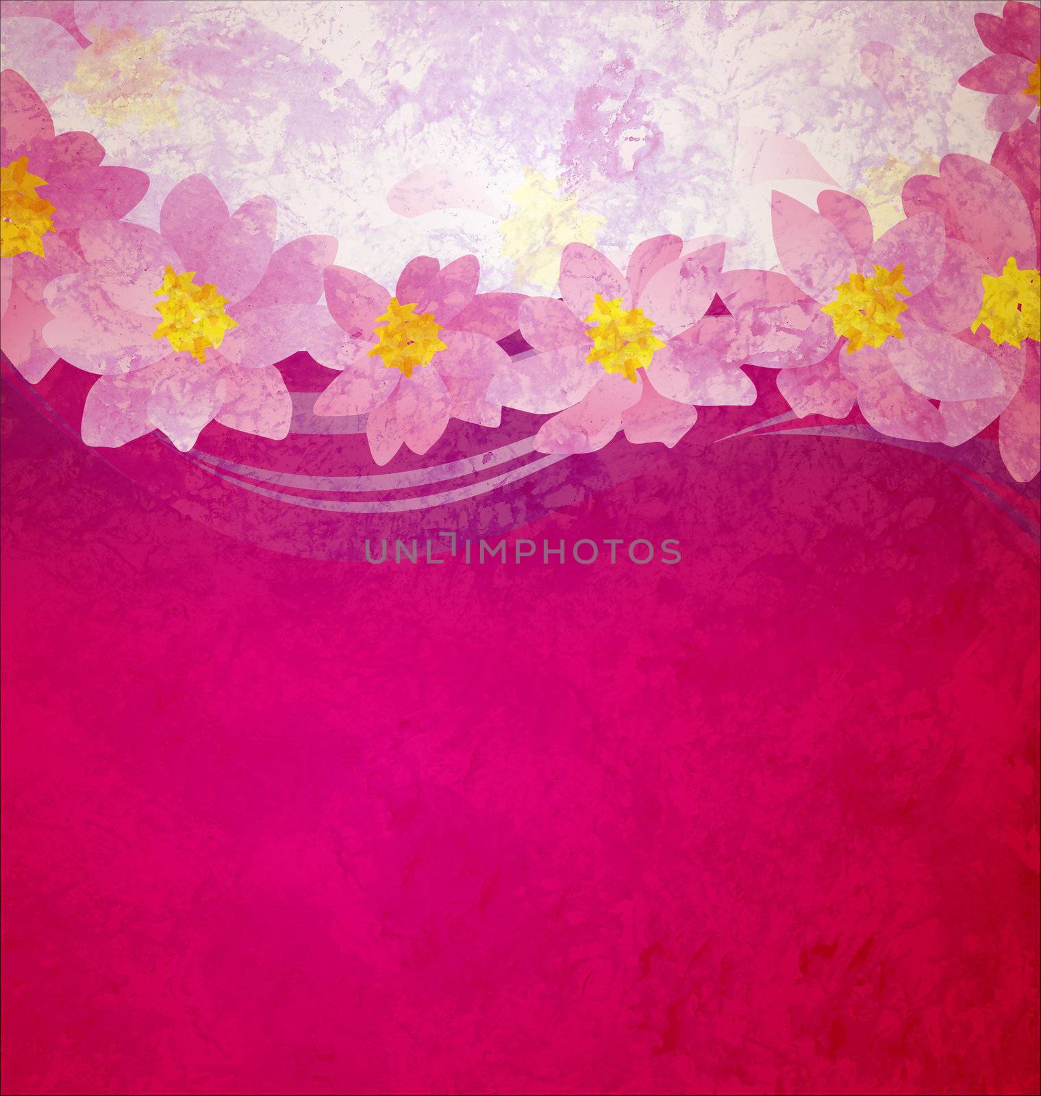 colorful grunge pink magenta and violet background with fantasy  by CherJu