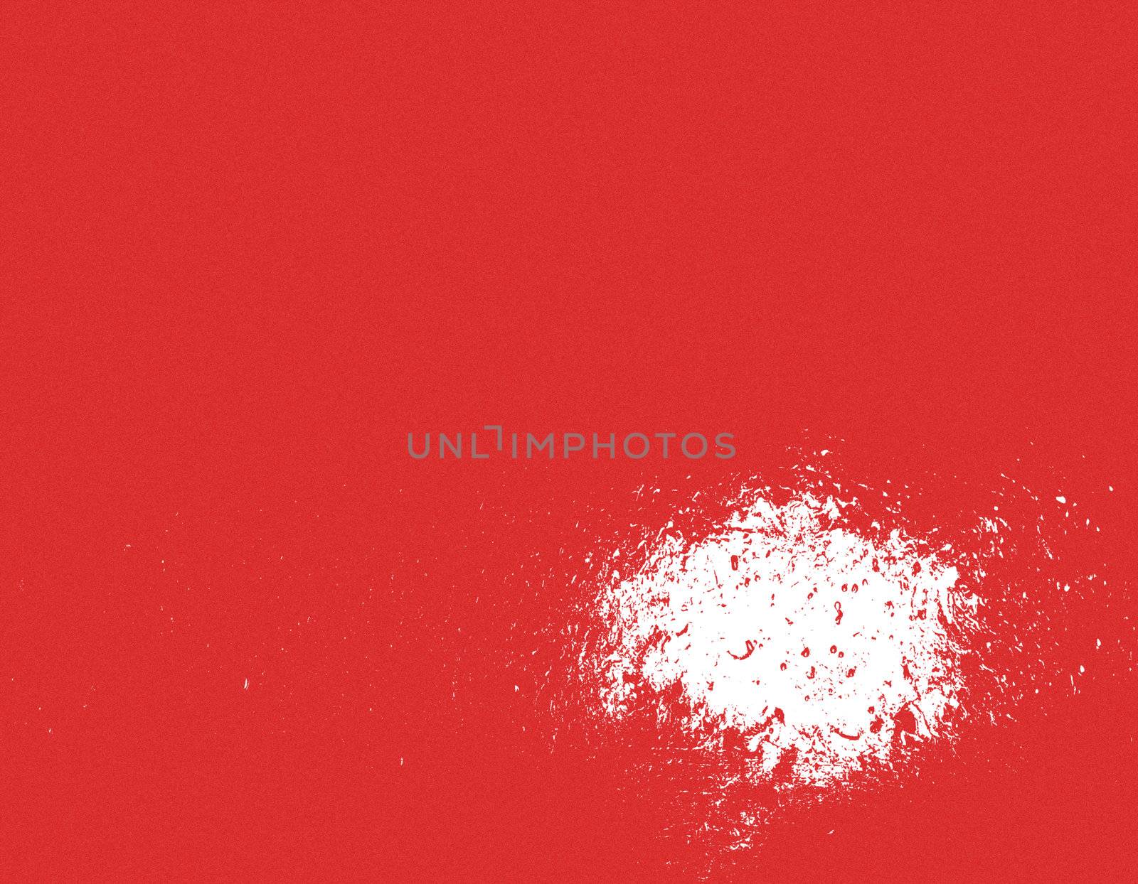 image of the red background with white spot
