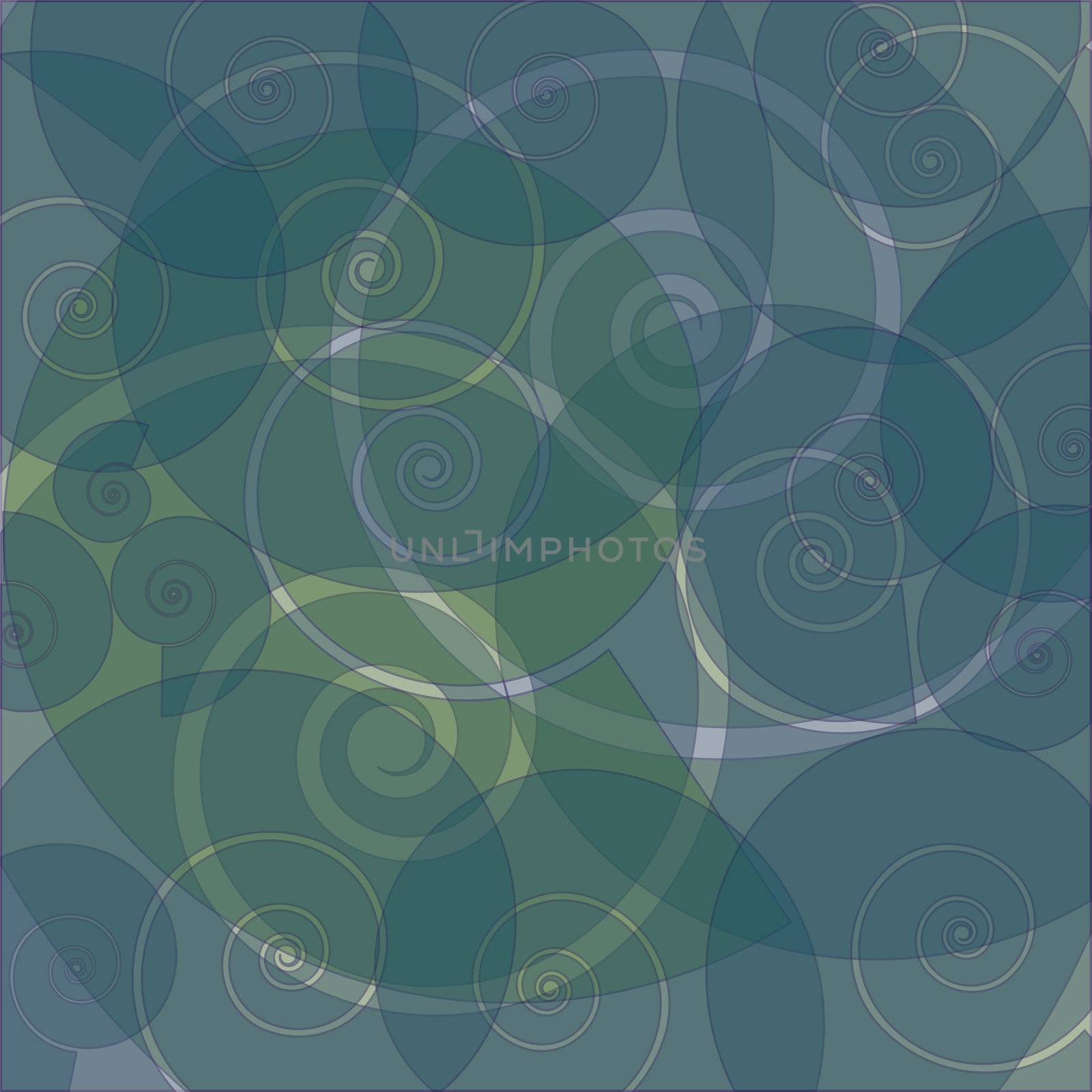abstract swirly retro background by antkevyv