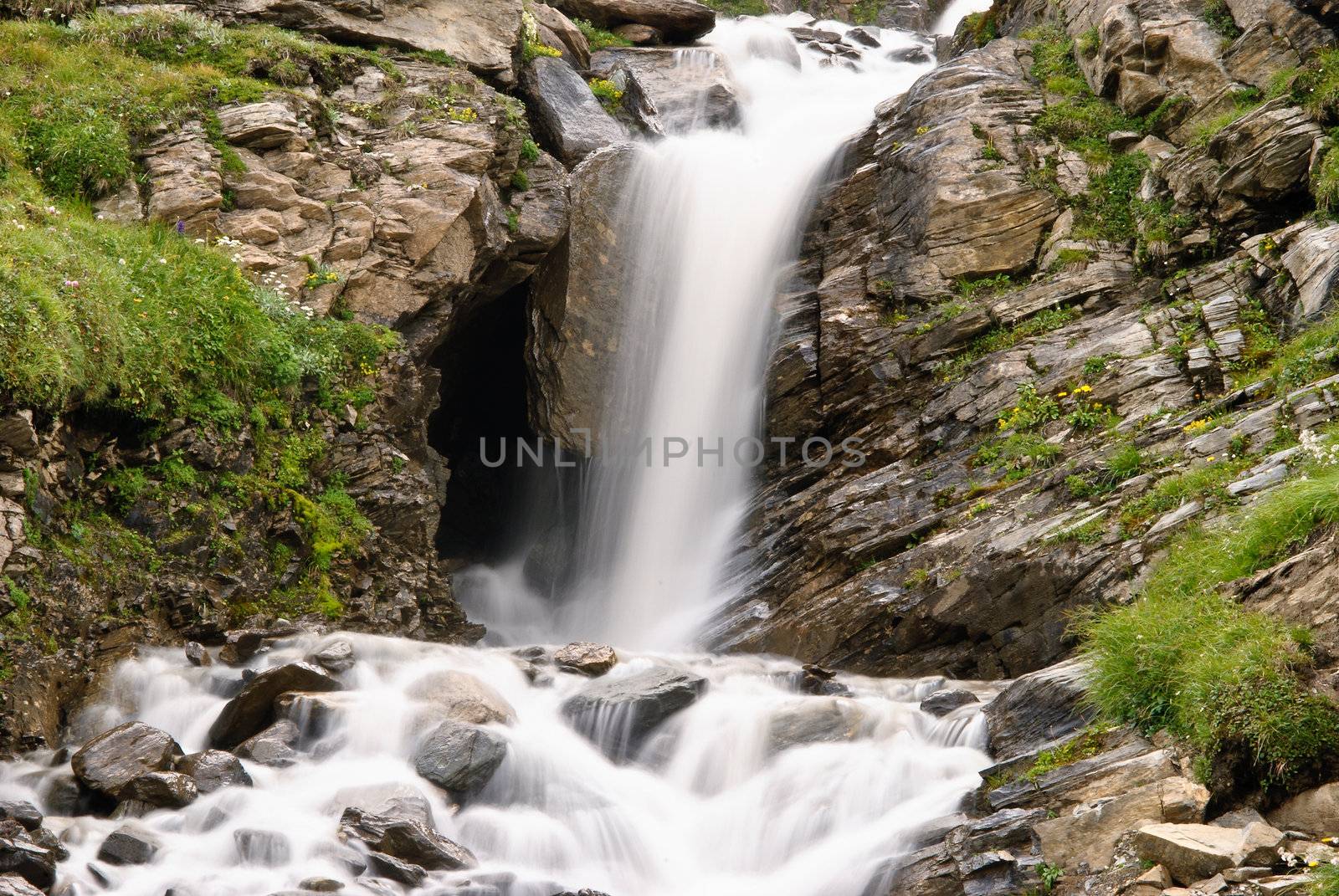 Waterfall Grossglockner by francescobencivenga