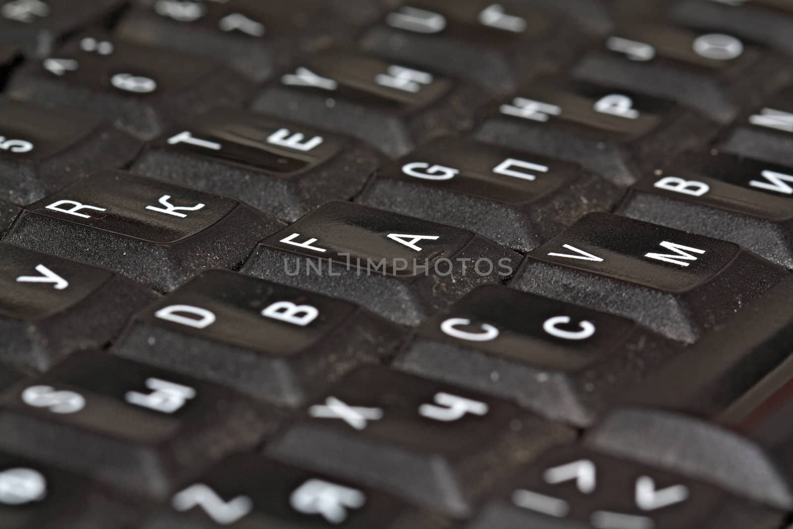 blackenning keyboard