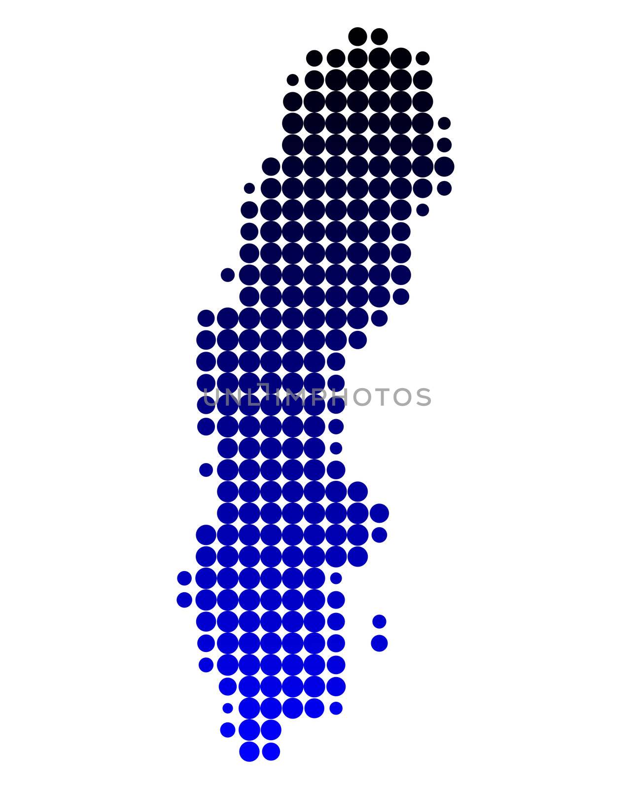 Map of Sweden