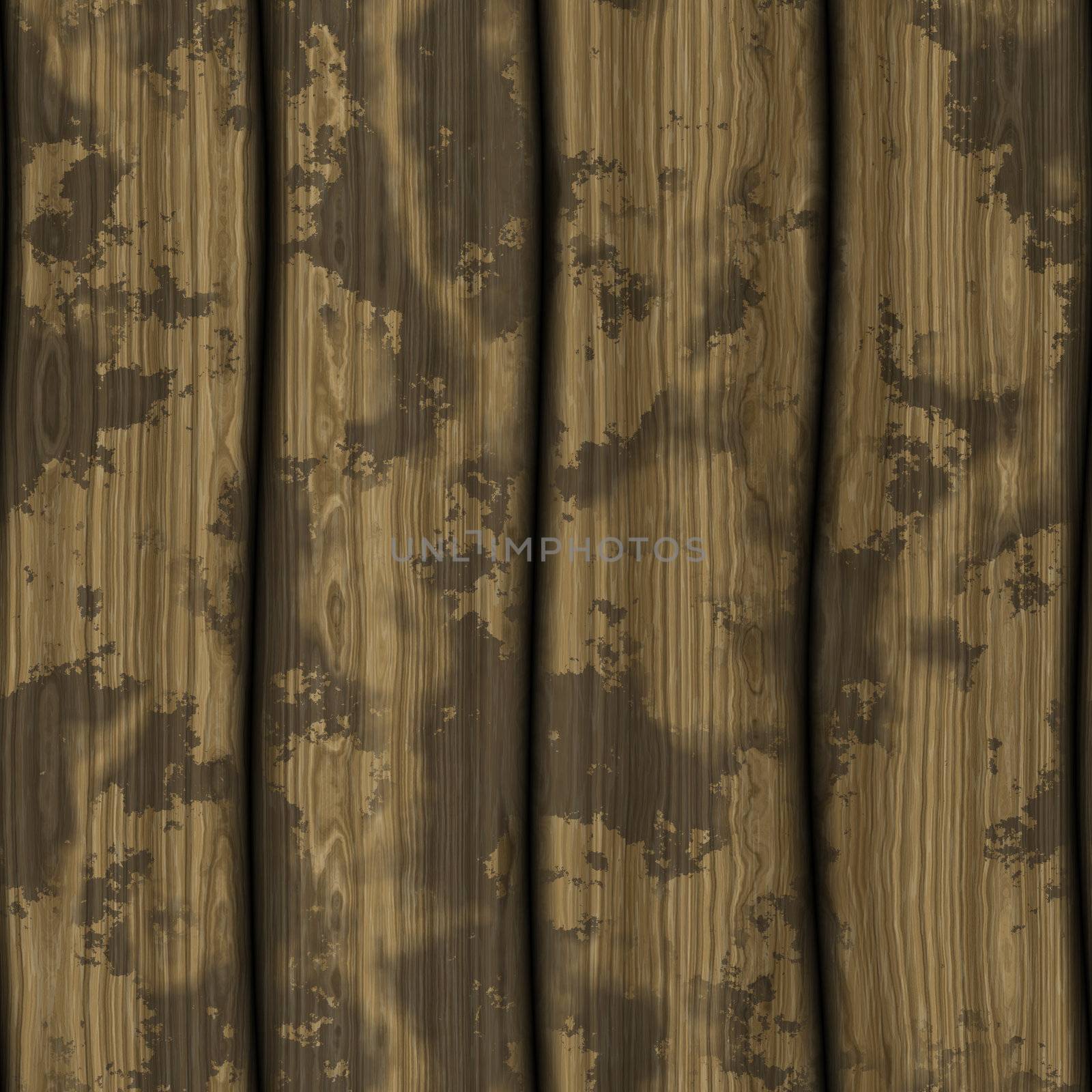 Seamless tale of 4 stained wooden planks