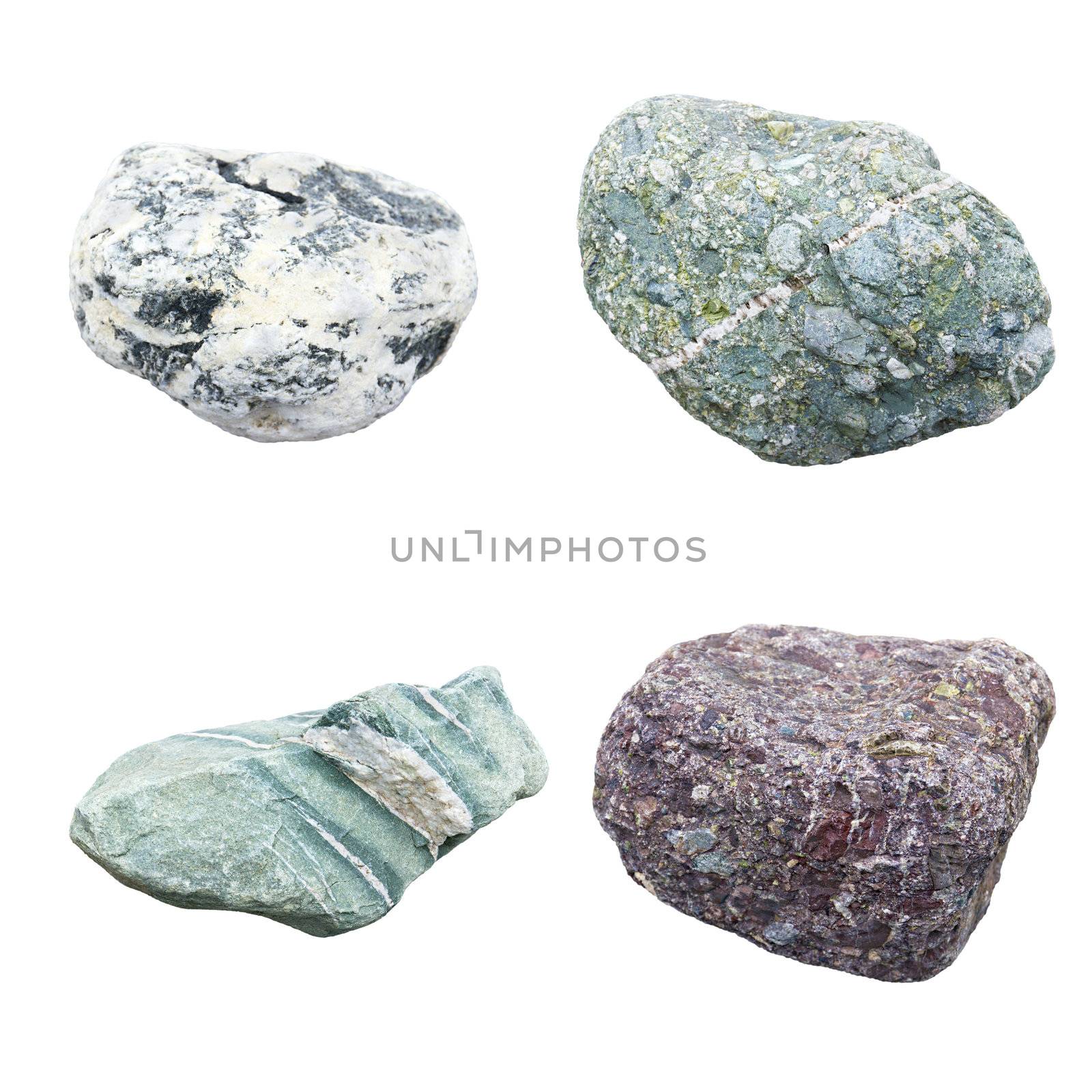 set of four minerals  by Plus69