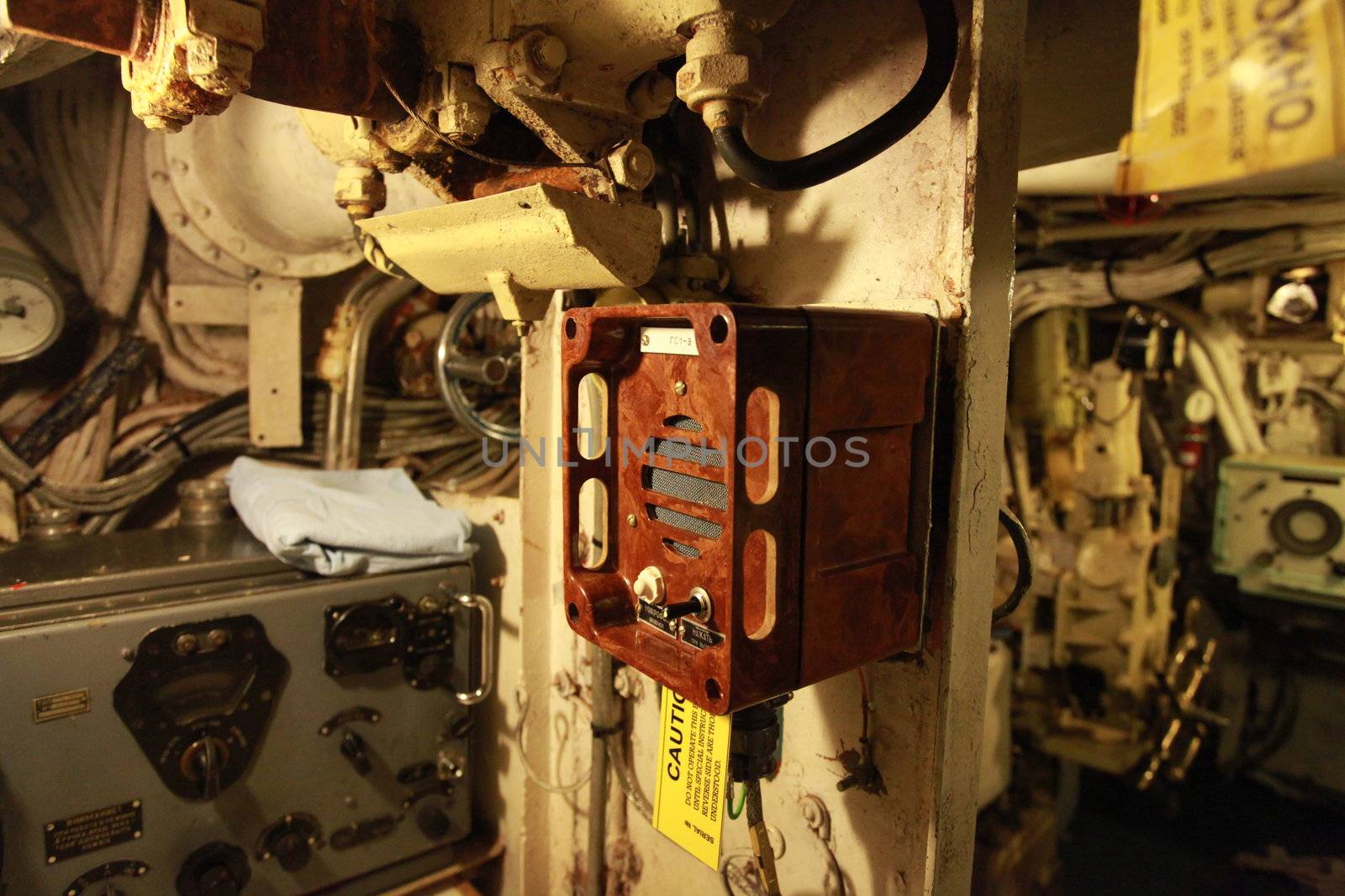 Main command post of the Russian submarine S189