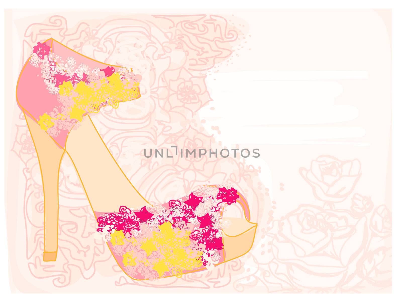 shoes vintage poster