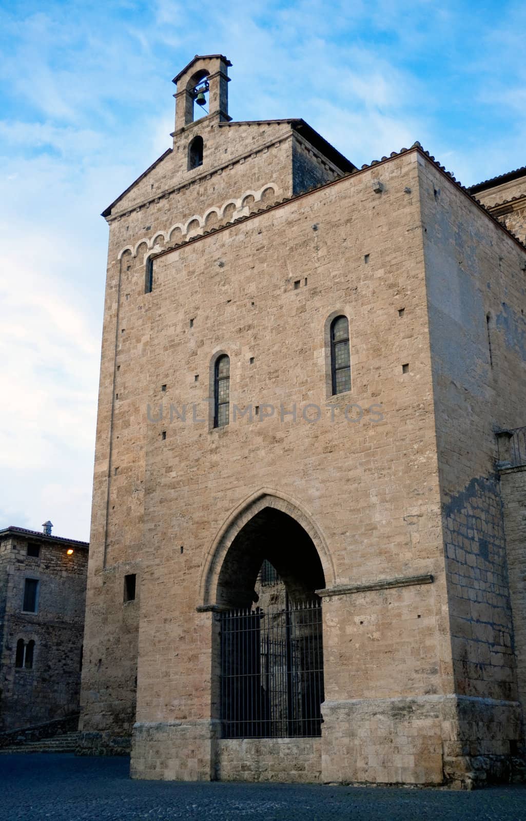 Ancient cathedral complex in Anagni, Italy