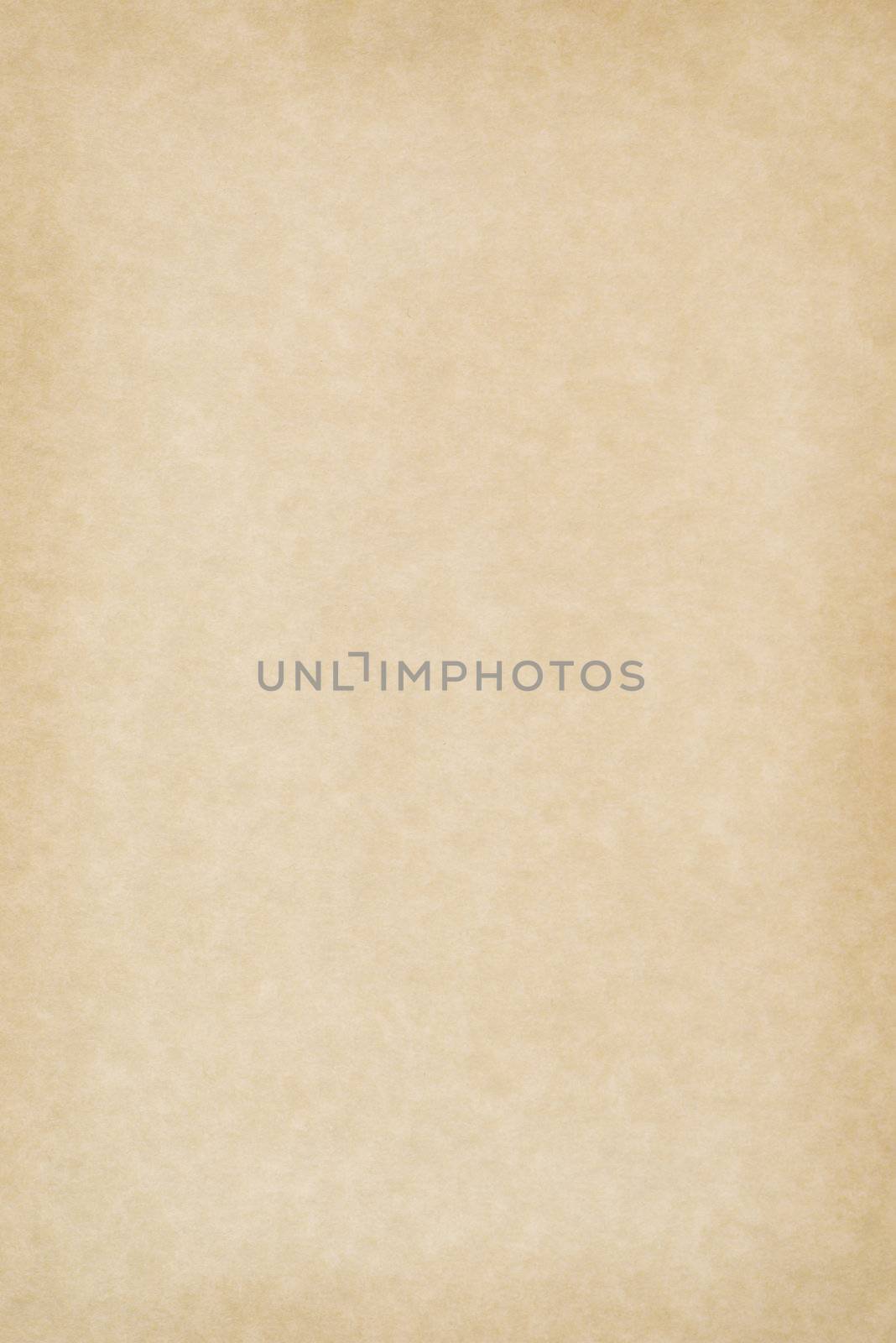 A clean, blank sheet of yellowed parchment paper for background texture and copy space.