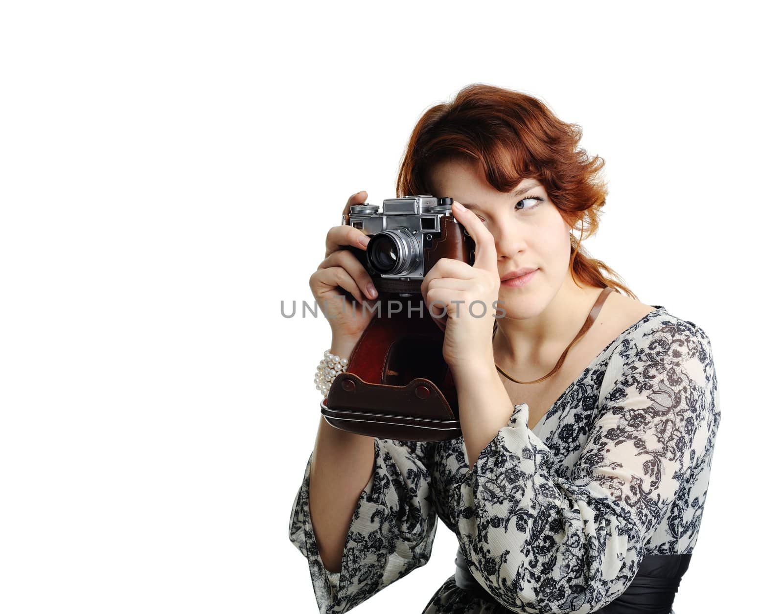 An image of a nice woman with a camera
