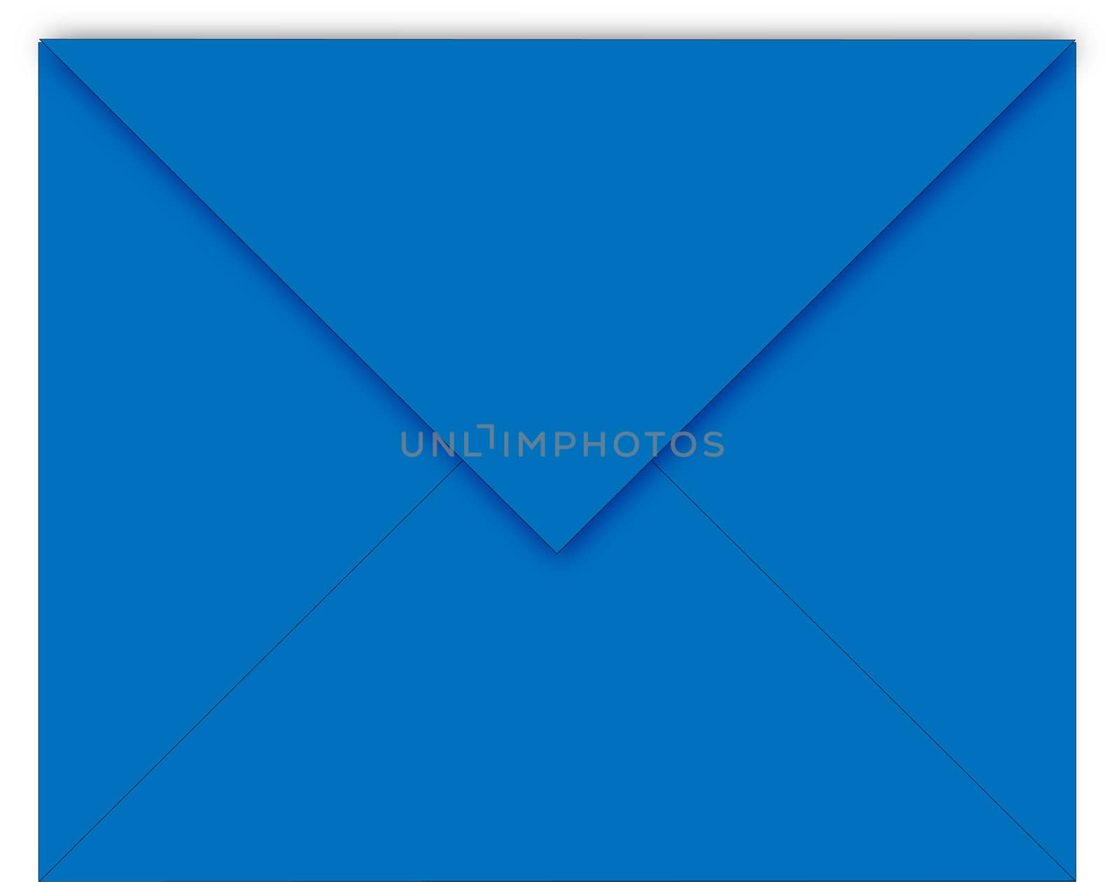 A big blue envelope