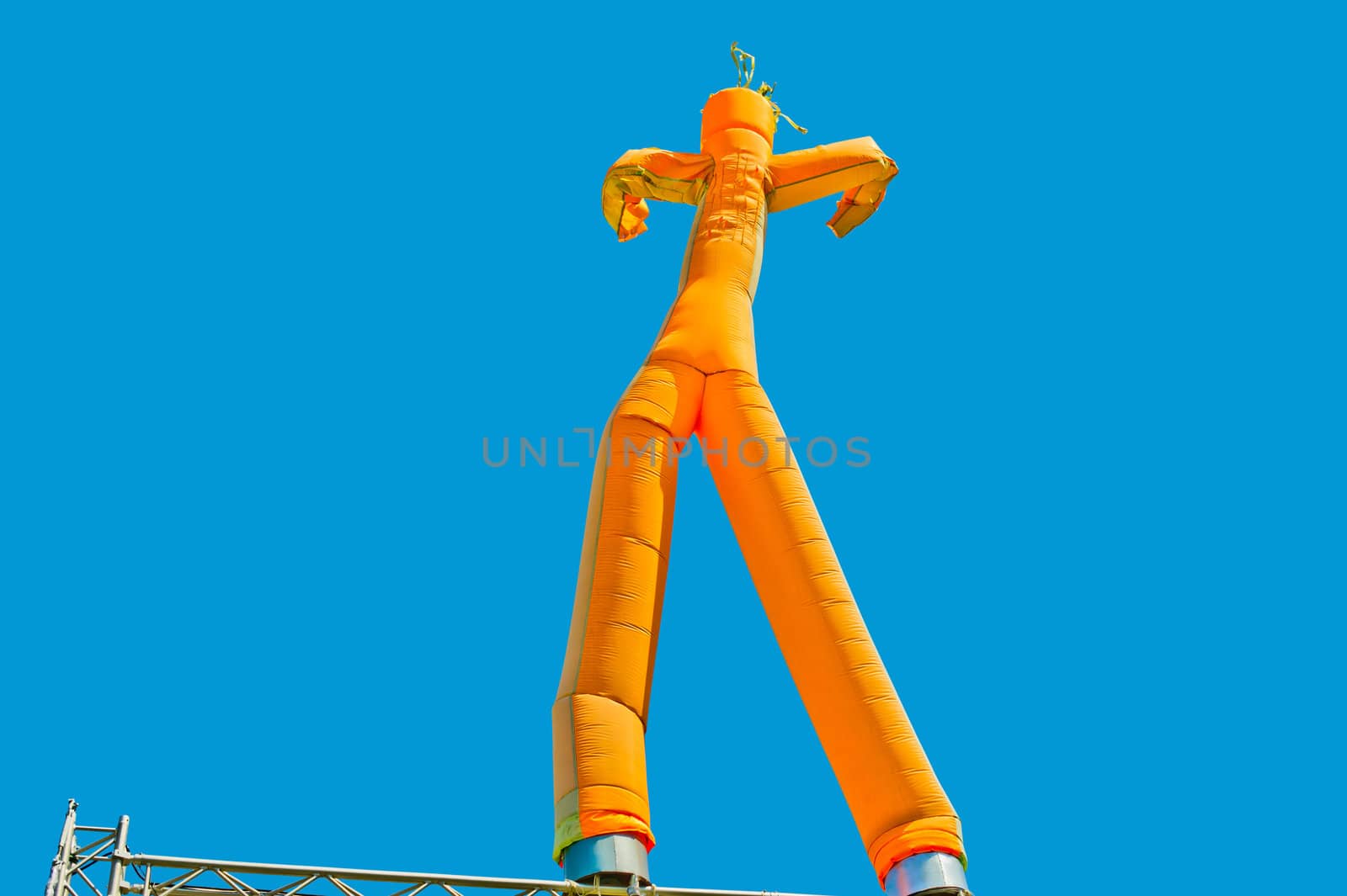 Inflatable man by photoroman
