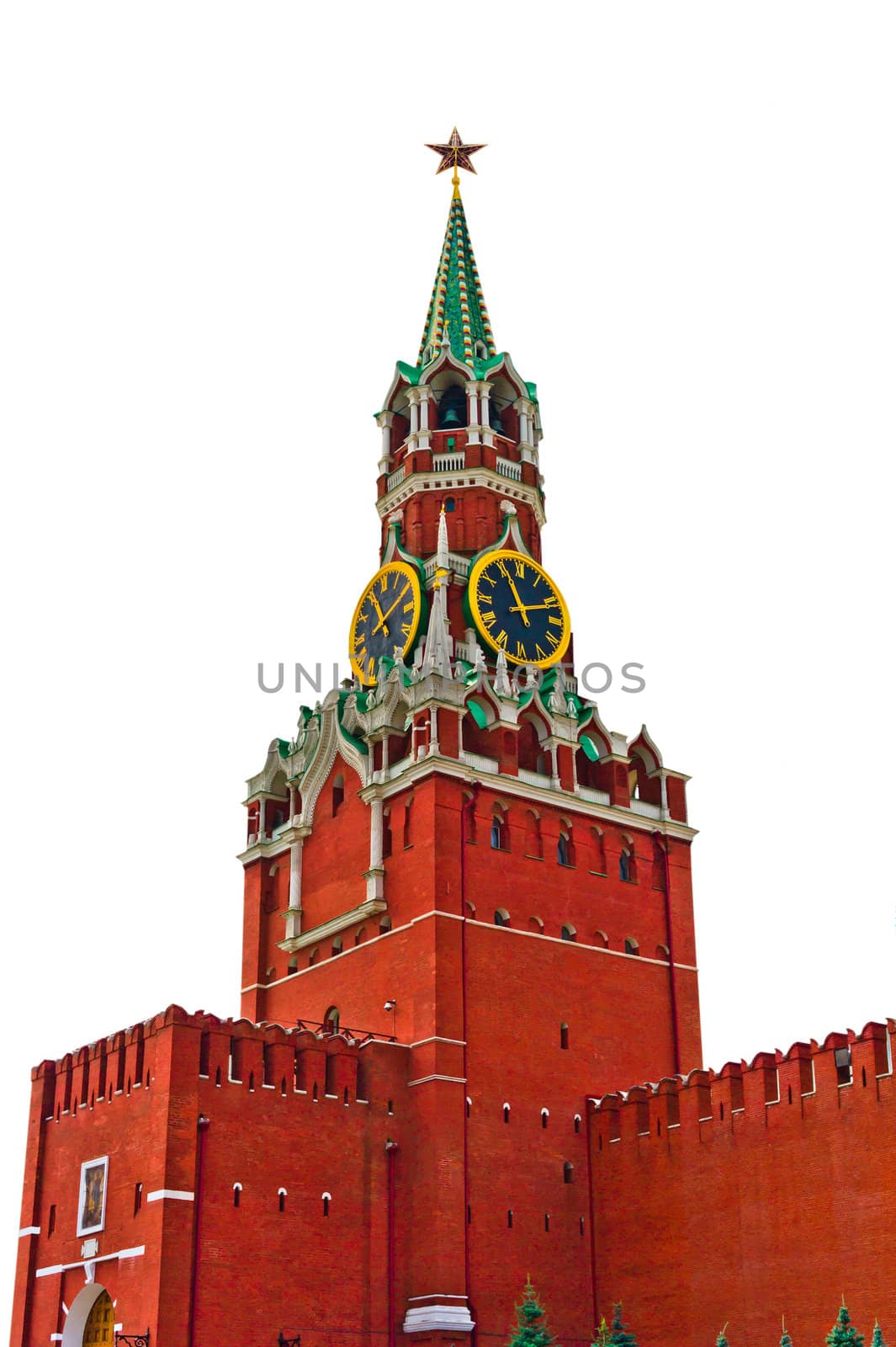Moscow Kremlin isolated by photoroman
