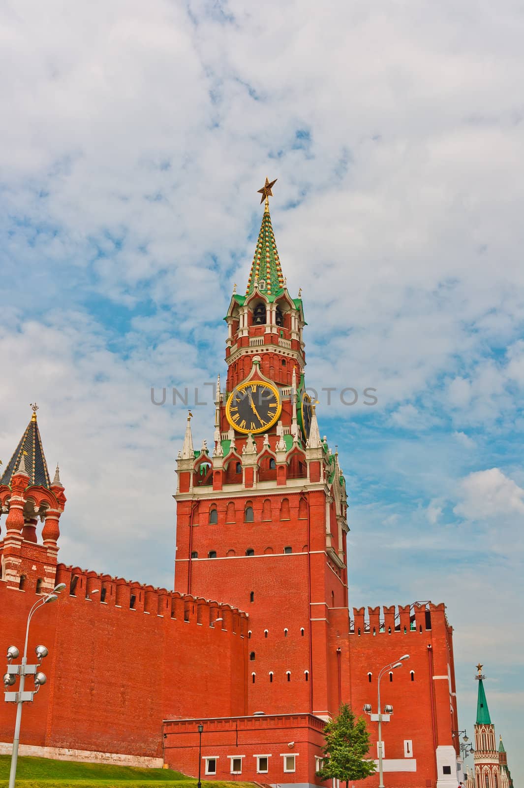 Old Moscow Kremlin in Russia, East Europe