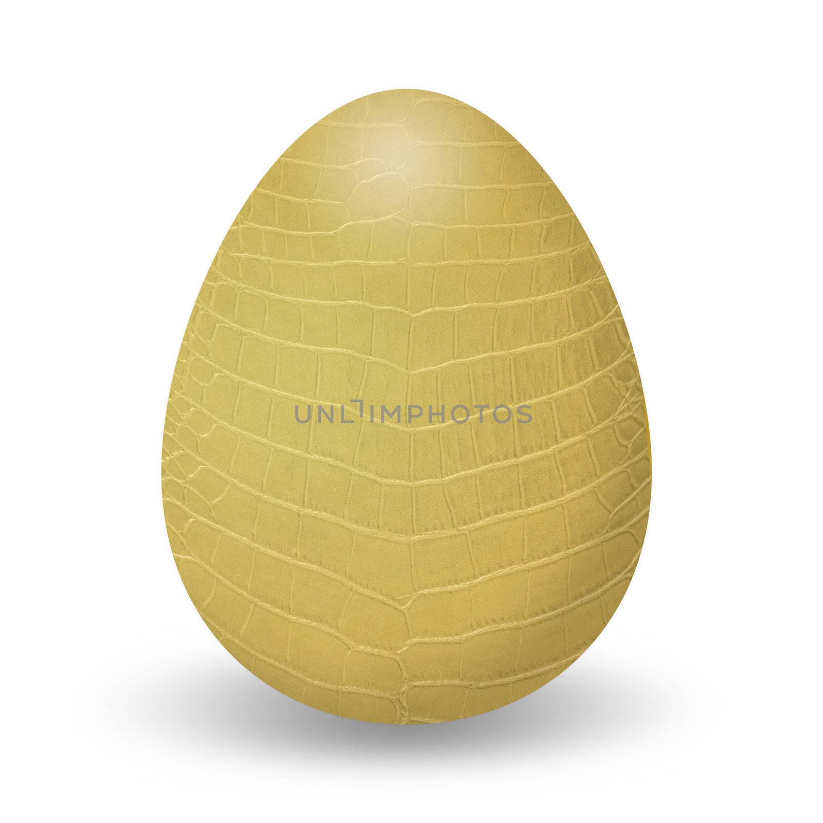 crocodile pattern , easter eggs on white background