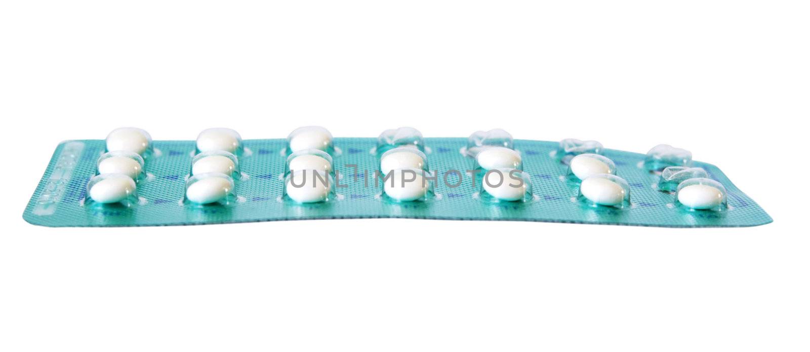 Contraceptive pills for 21 days by iryna_rasko