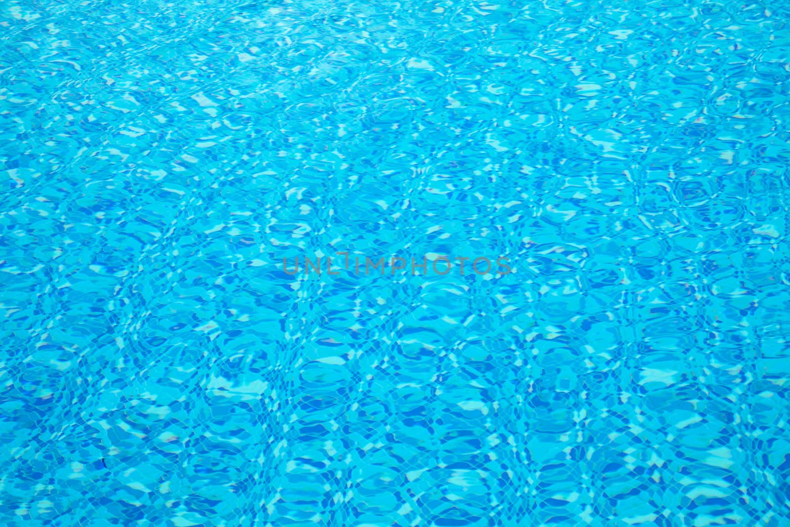 Texture of clear water in swimming pool 