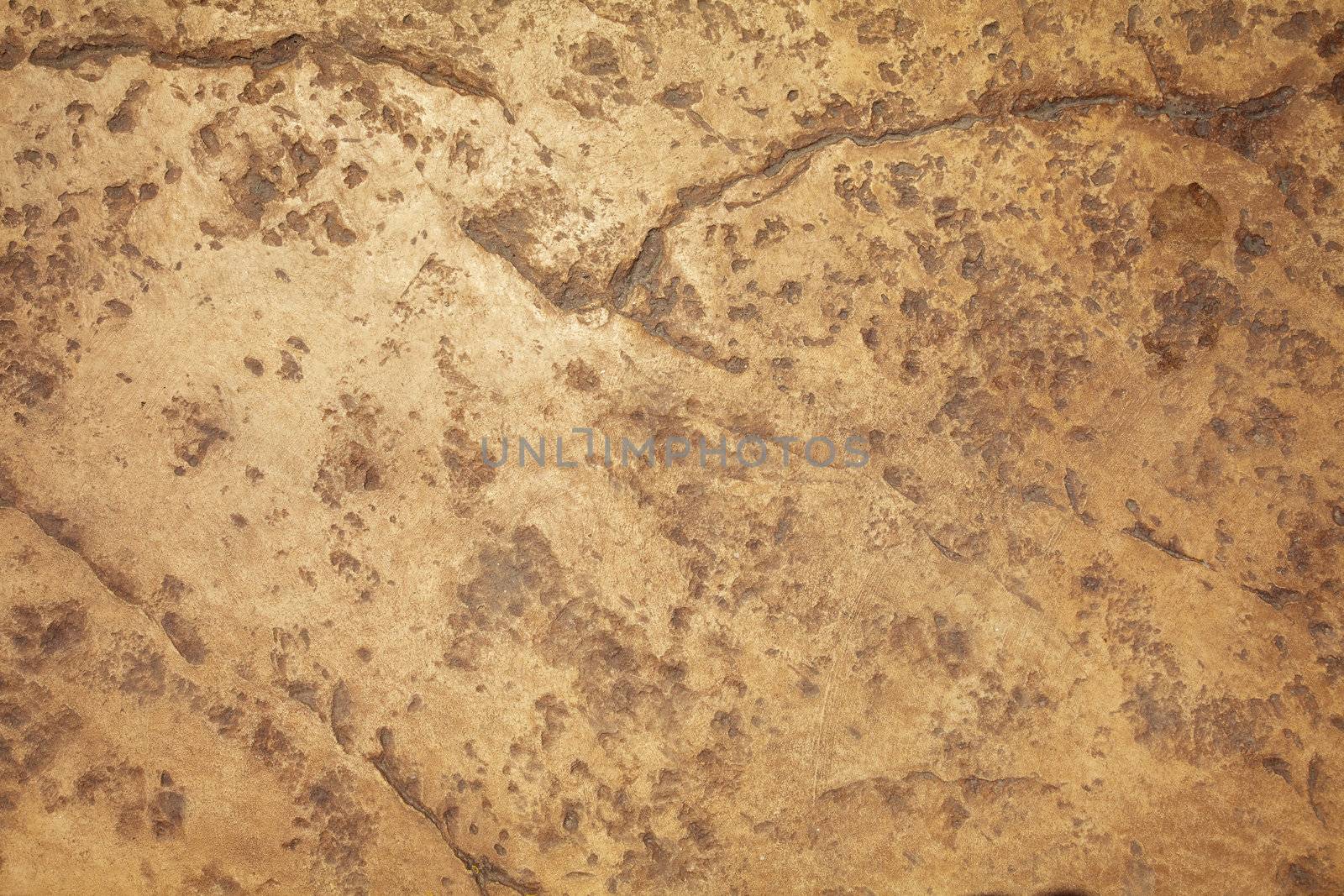 Close-up shot of grunge light stone texture 