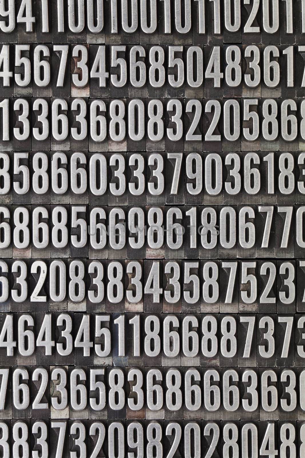 random numbers background by PixelsAway