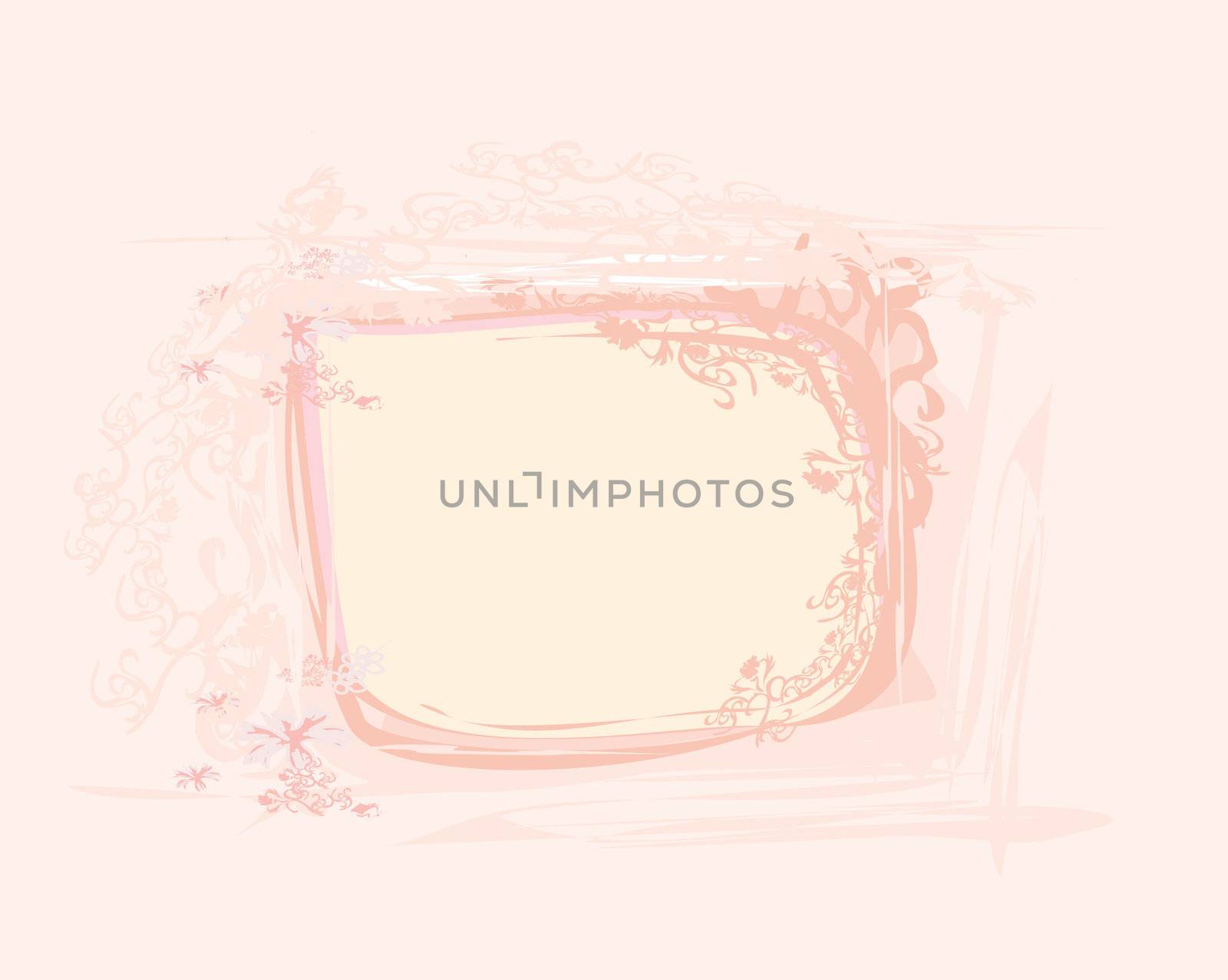 abstract frame with space for your text