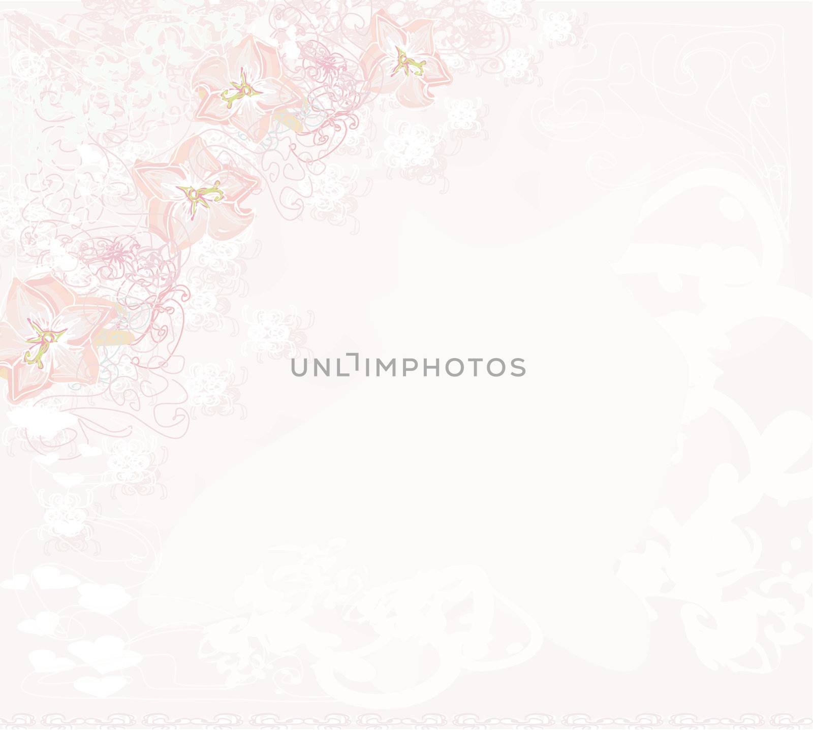Romantic Flower Background
