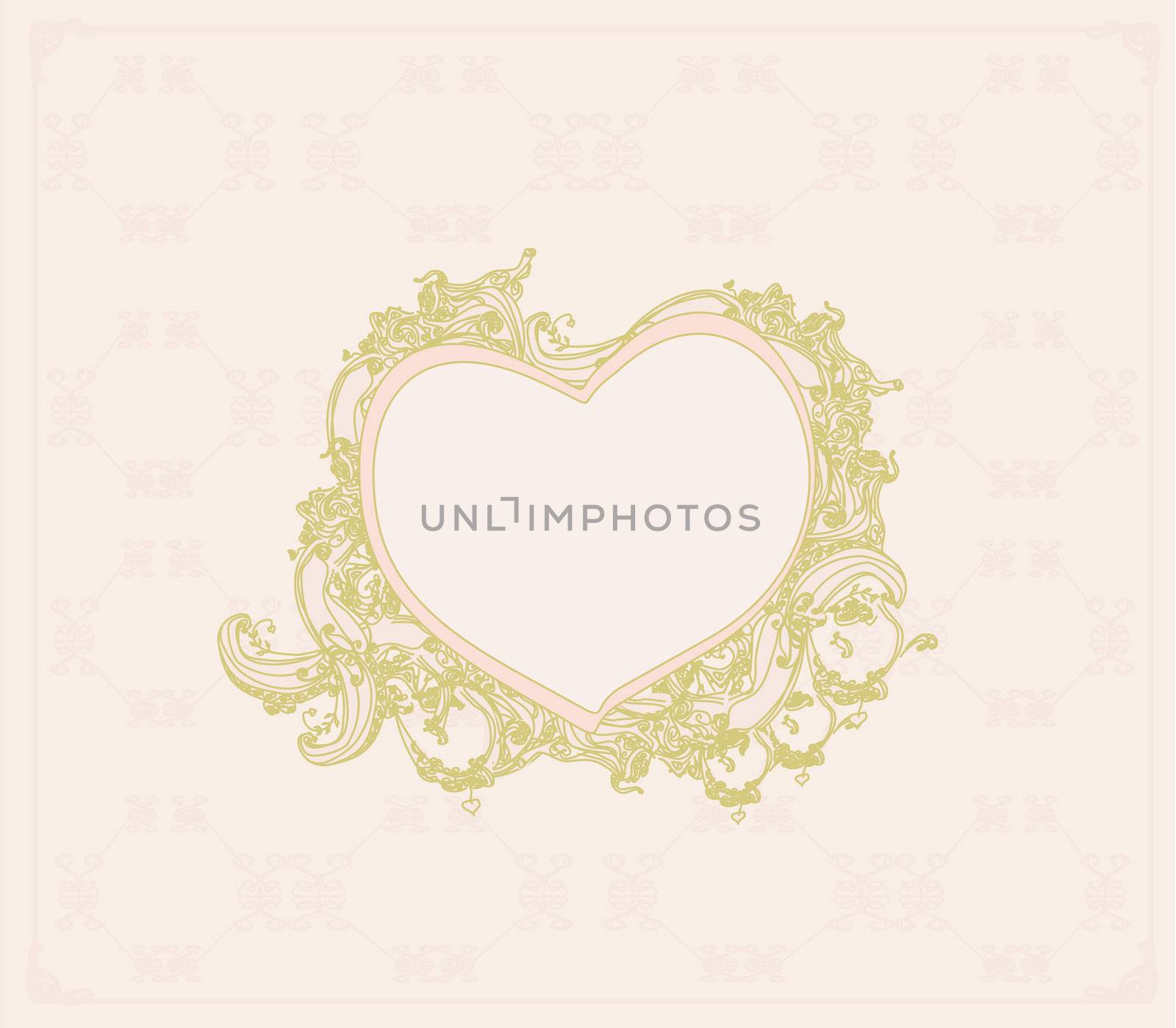 abstract frame with space for your text