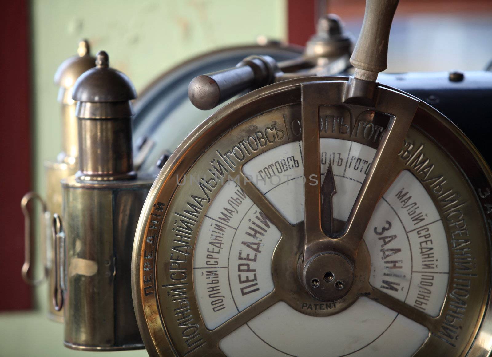 Ship's Telegraph on the historic steamship