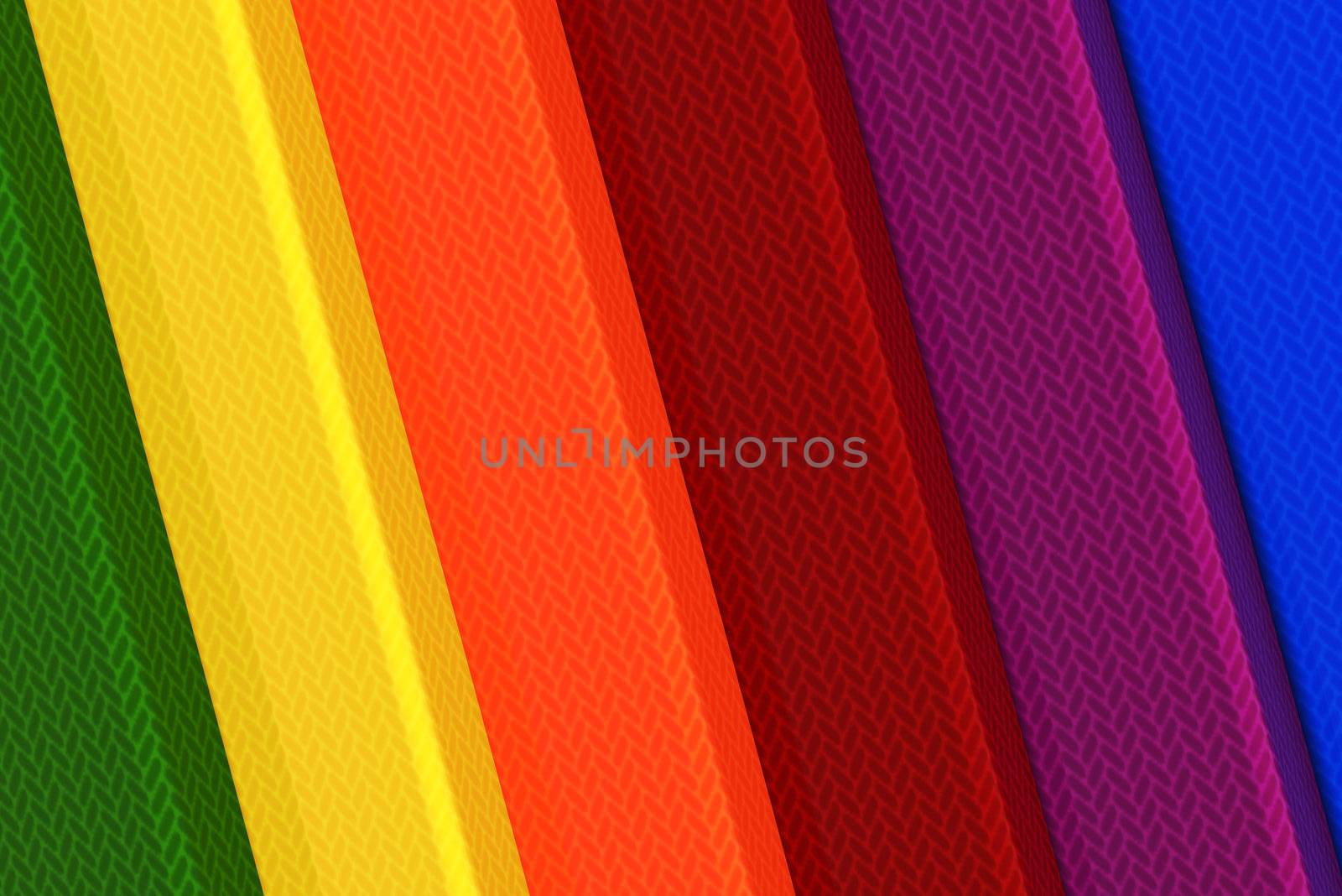 3d rainbow elements by marinini