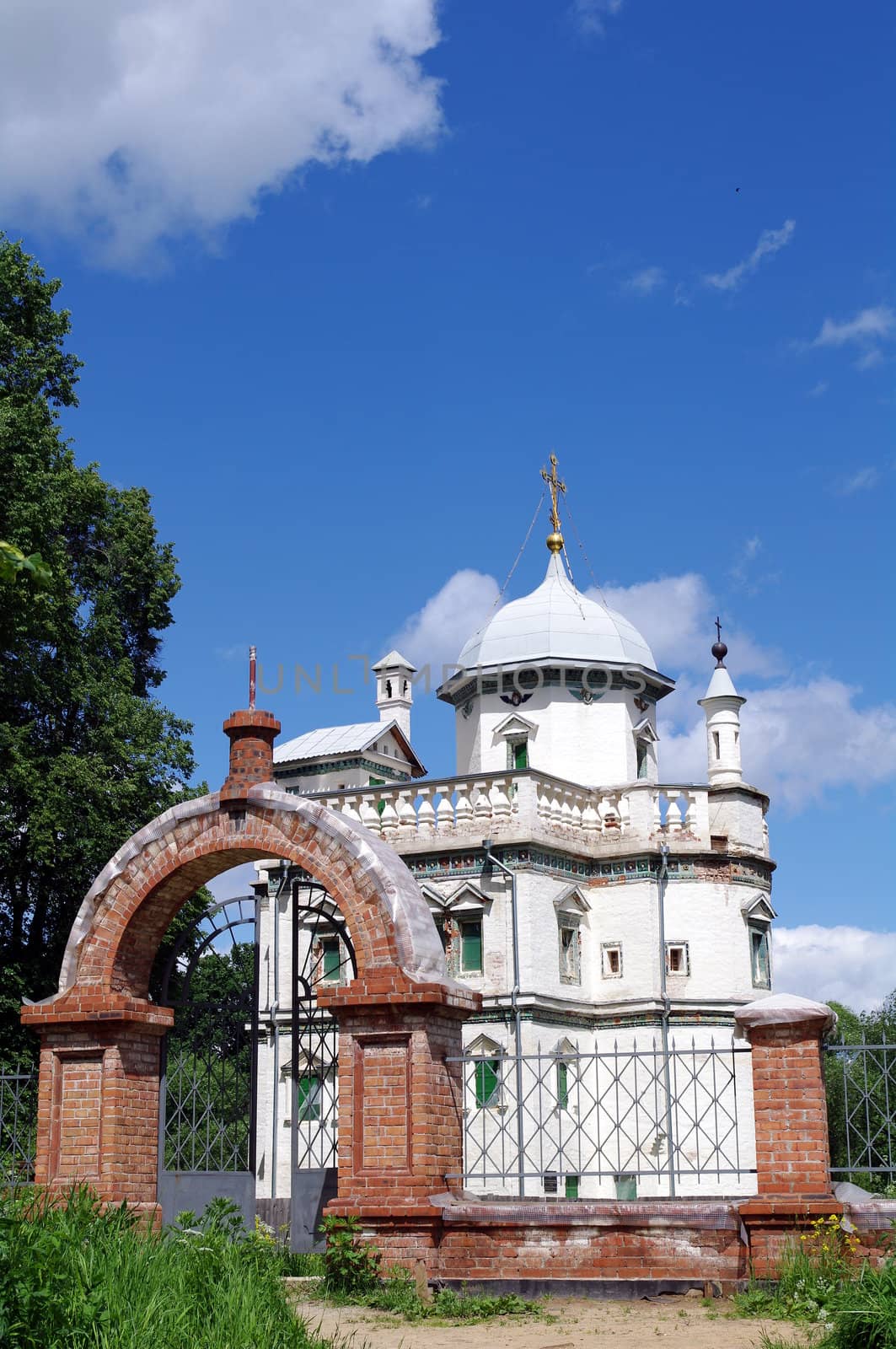 Patriarch Nikon's residence at the New Jerusalem Cloister by Stoyanov