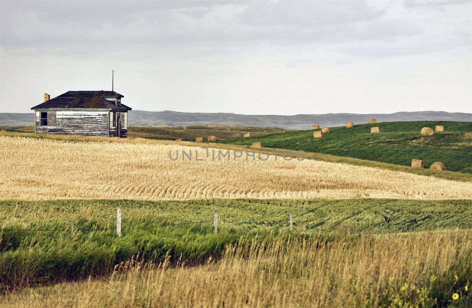 Rural Saskatchewan school house by pictureguy