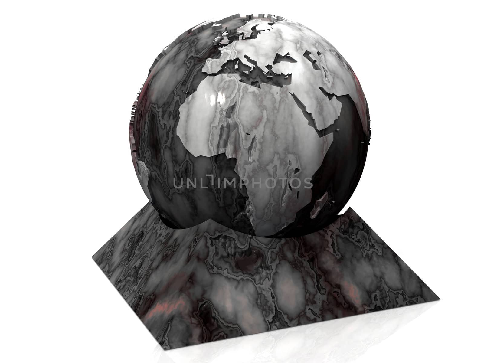 the marble earth