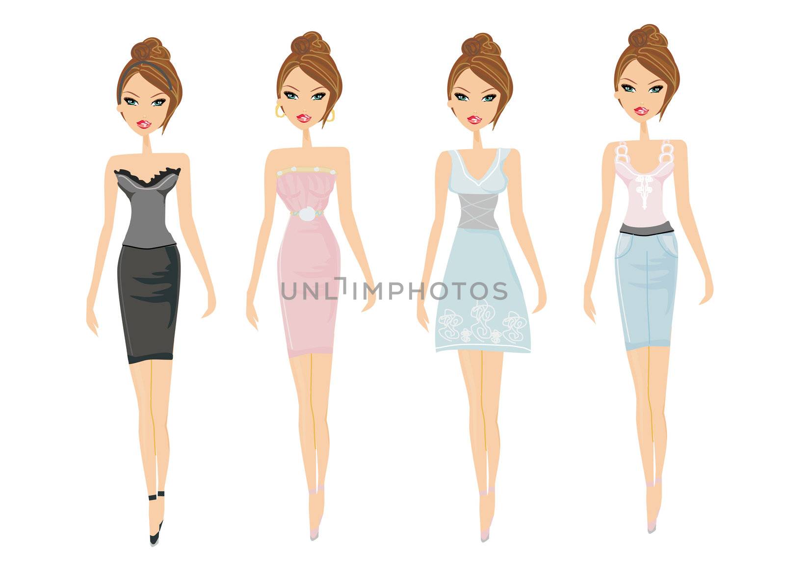 fashion shopping girls