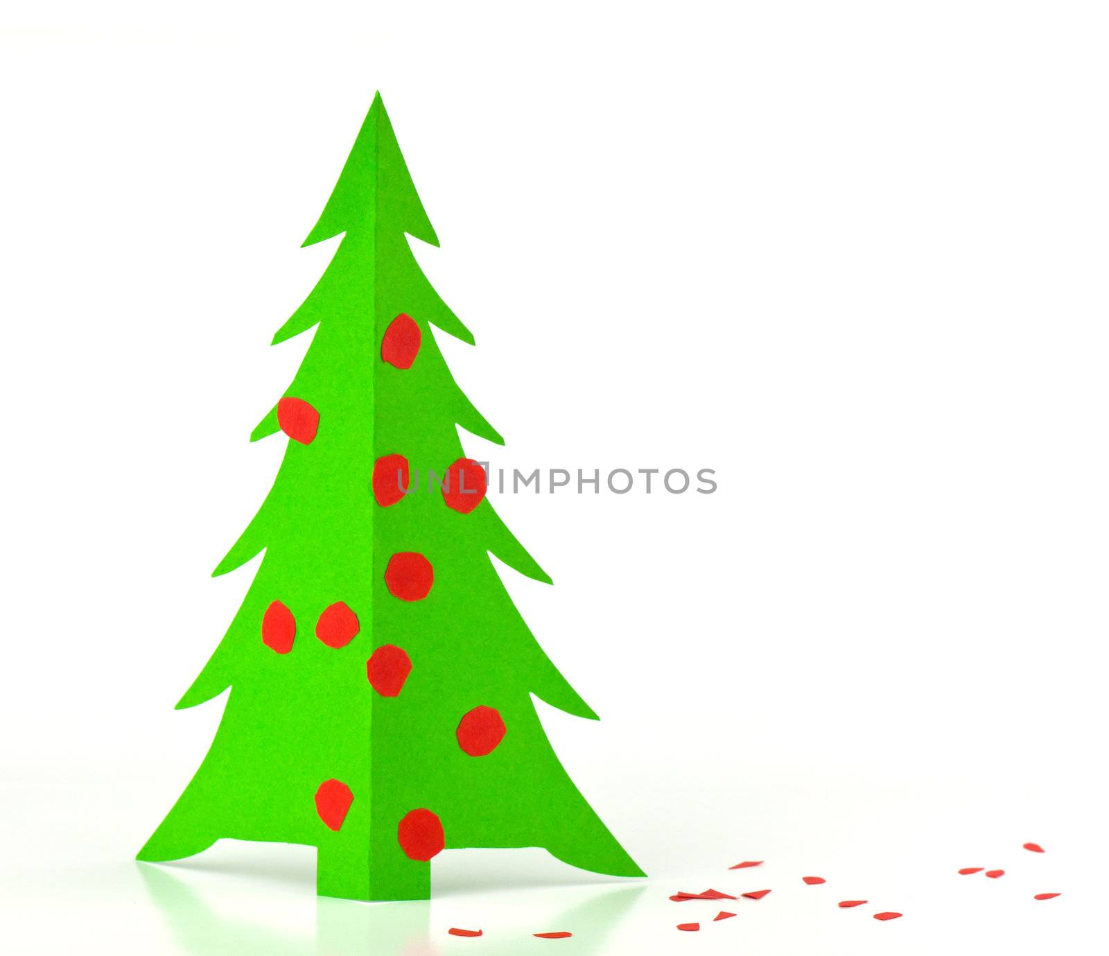 Paper Christmas tree by vtorous