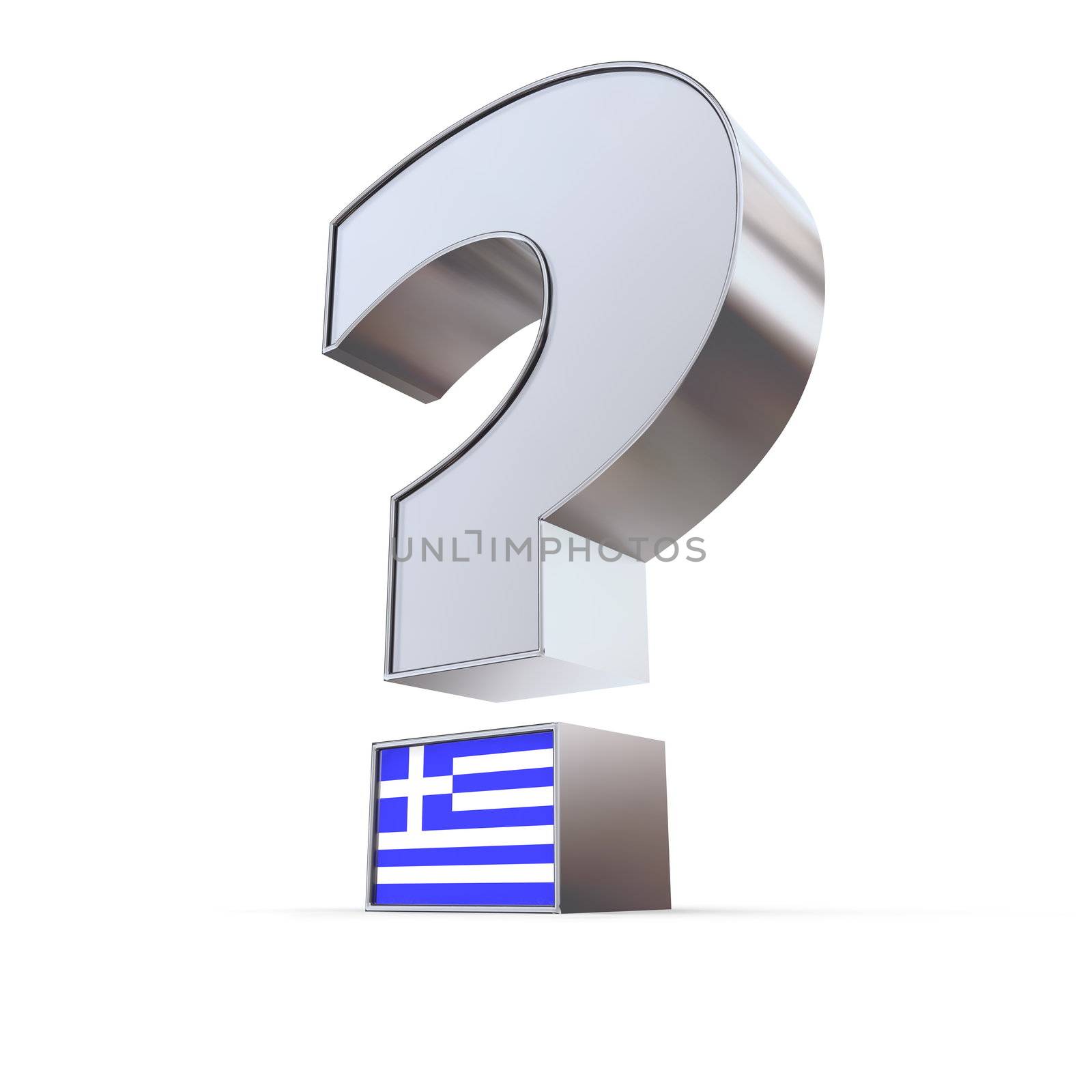Question Mark - Greece by PixBox
