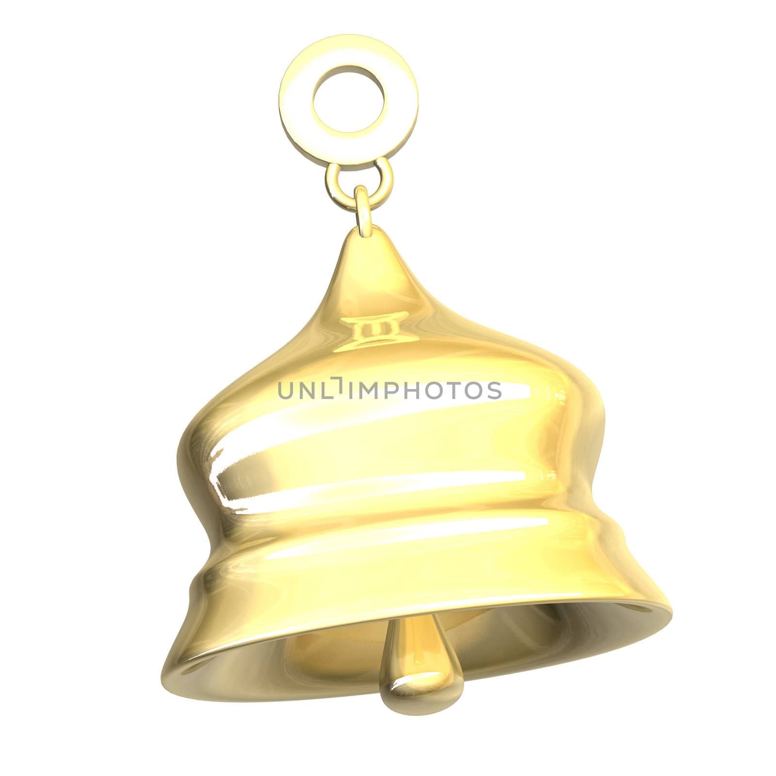 golden bell (3D made) 