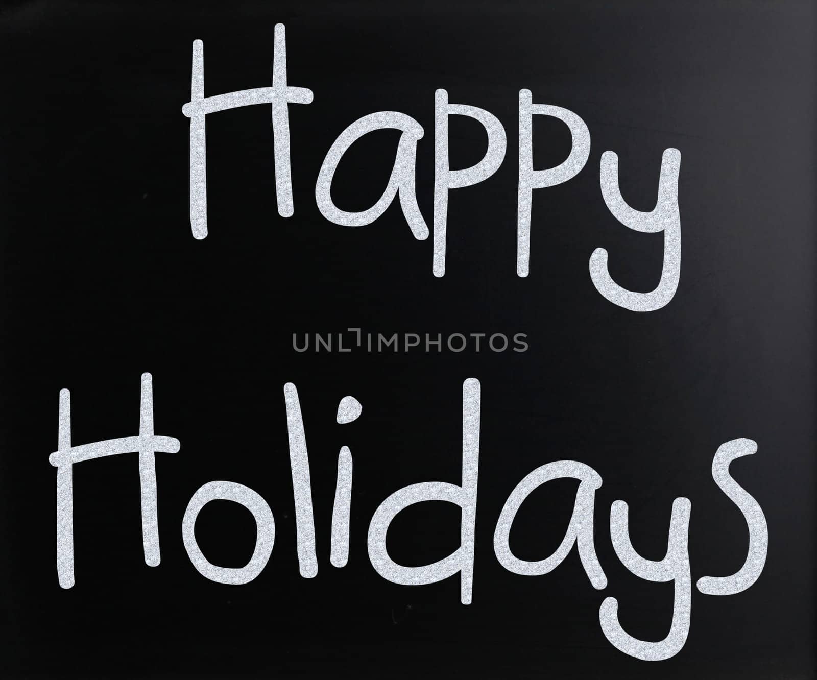 Happy Holidays Vector Lettering