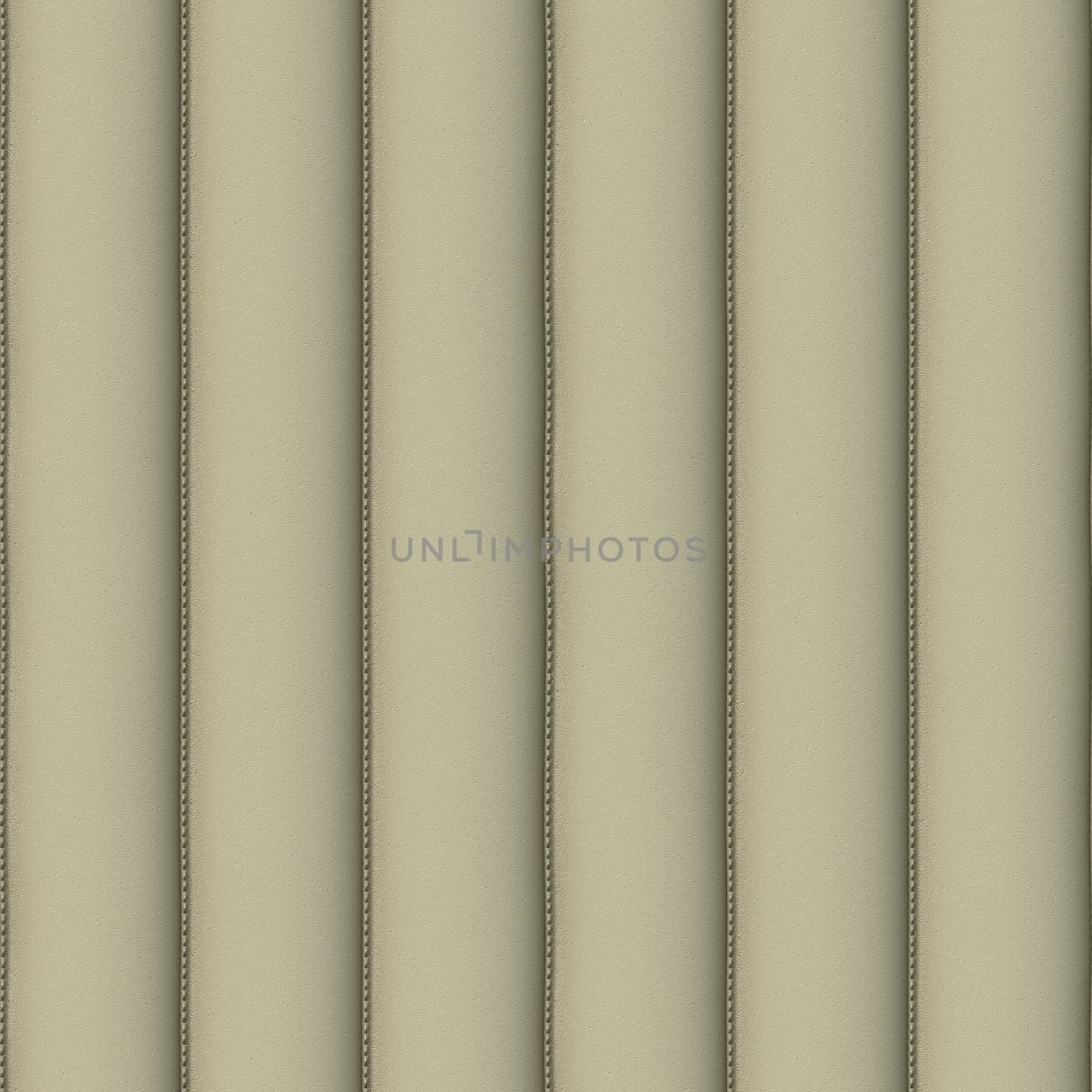 Cream Upholstery Leather Seamless Pattern - Hyper Realistic Illustration