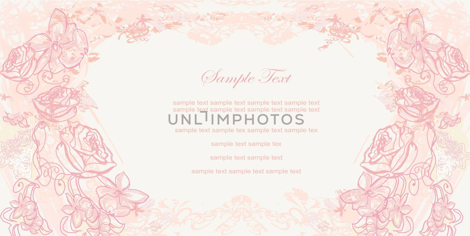 romantic flower background