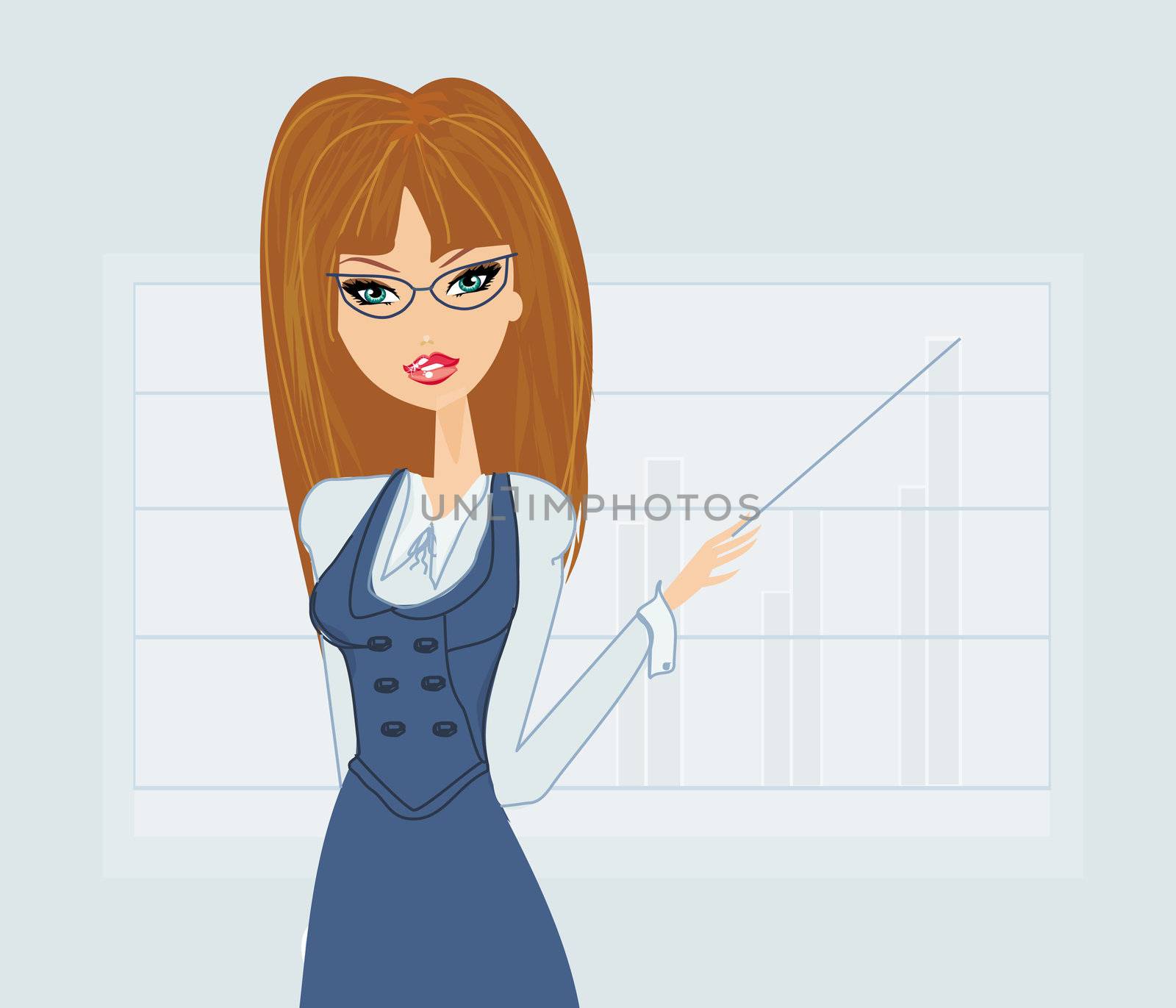 Beautiful businesswoman