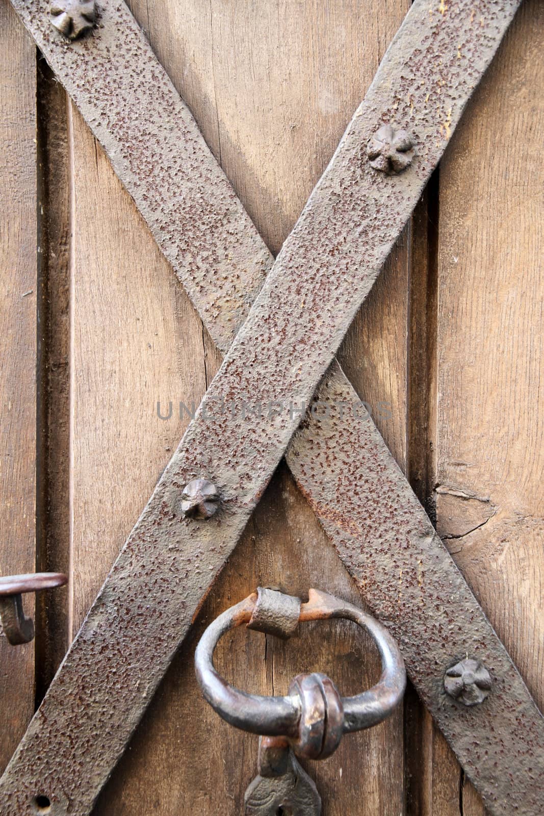 A medieval door lock from a Castle in Germany.