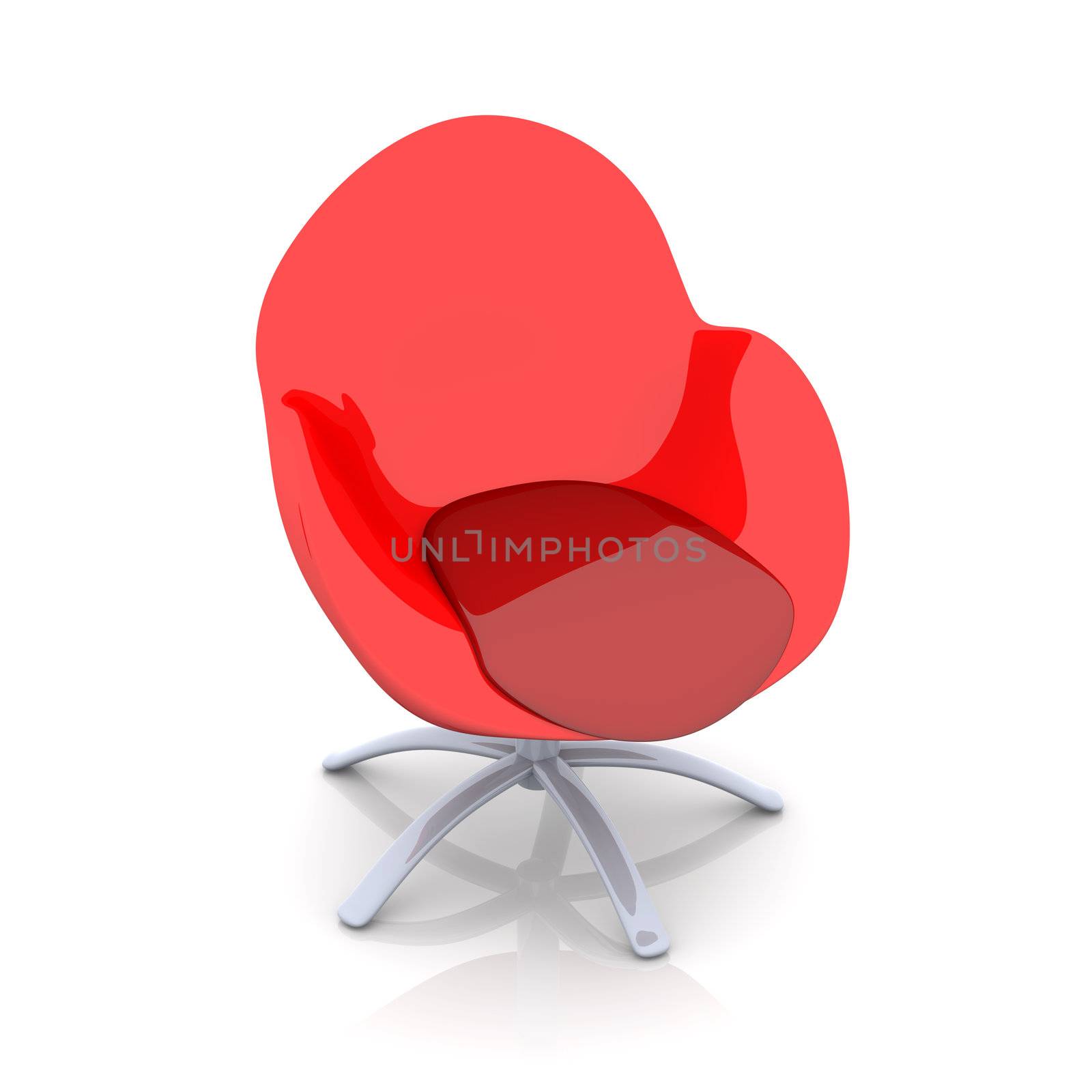 3D rendered Illustration. Isolated on white.