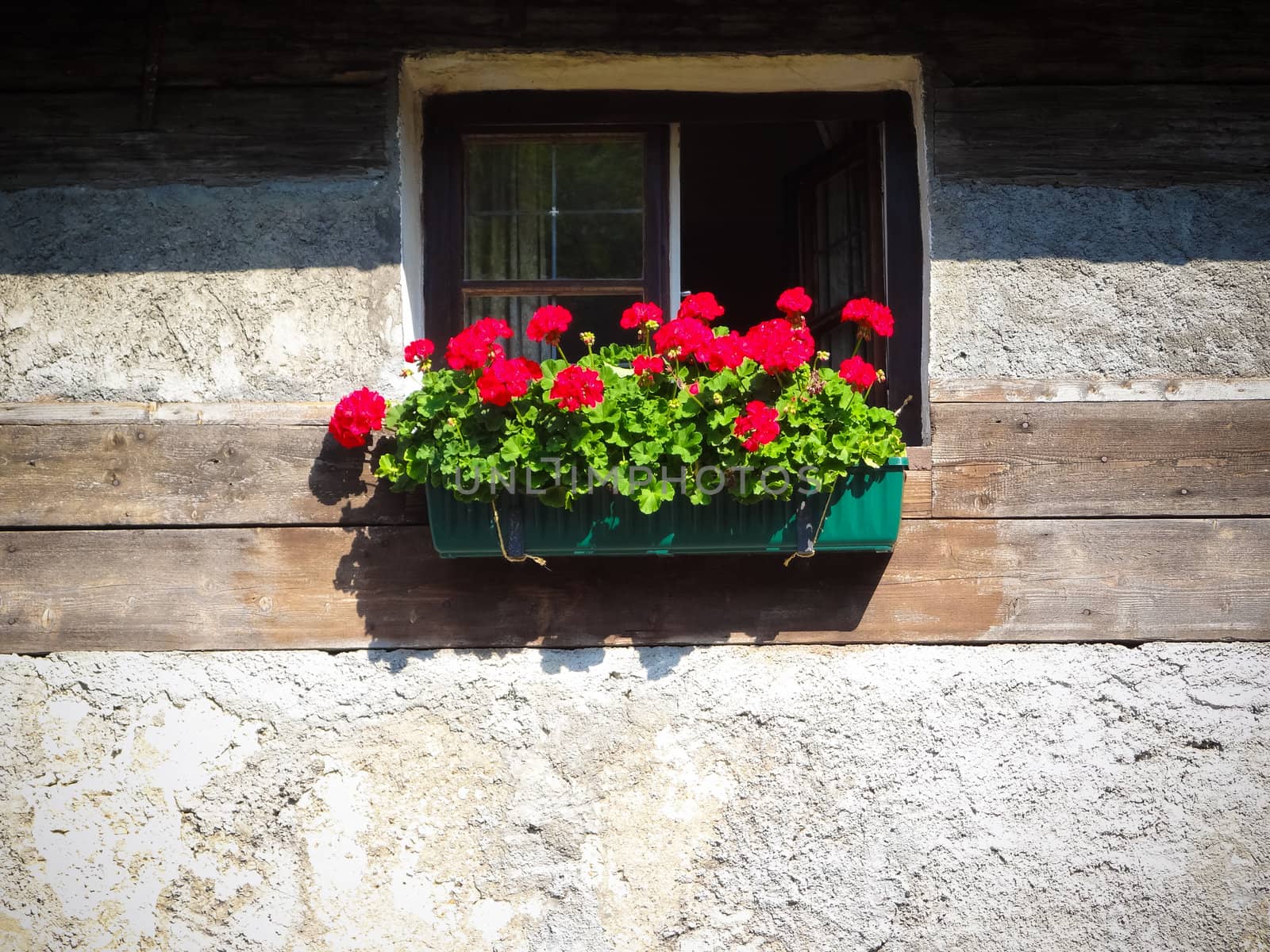 Window with flower basket by Mbatelier