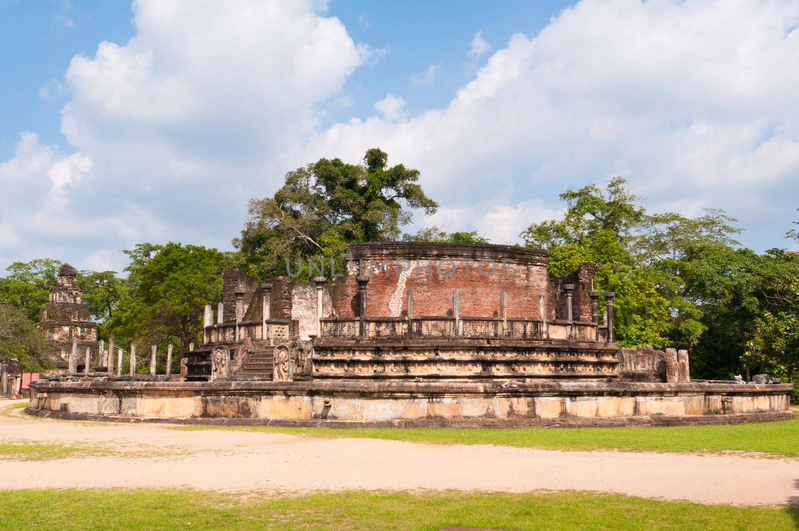 Ancient city Pollonnaruwa, Sri Lanka by iryna_rasko