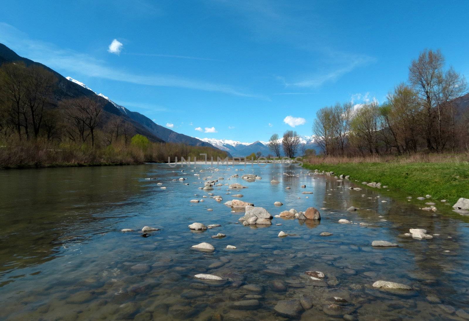 River Adda - northern Italy 