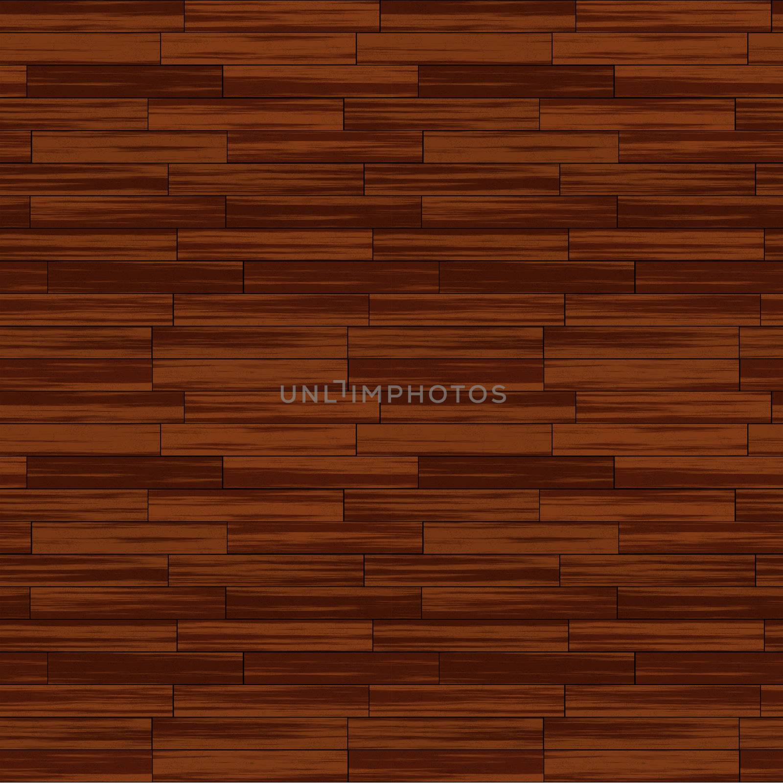 Wooden Floor Seamless Pattern - Realistic Bitmap Illustration