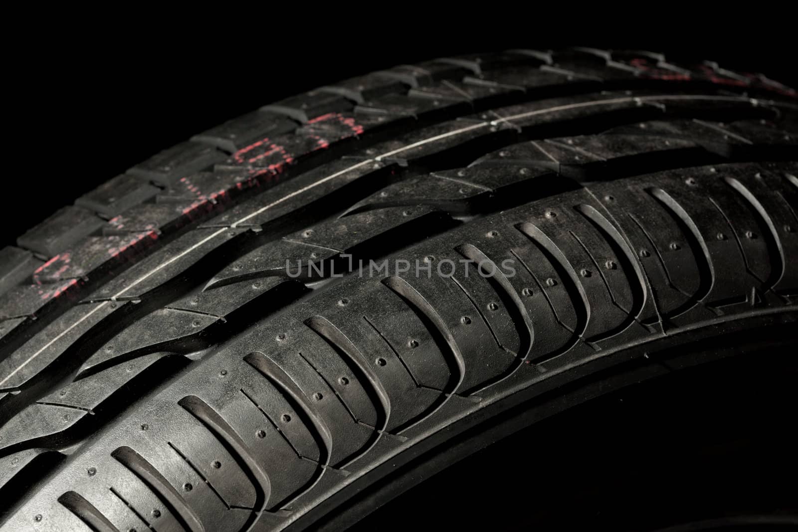 Tire close up by dimol