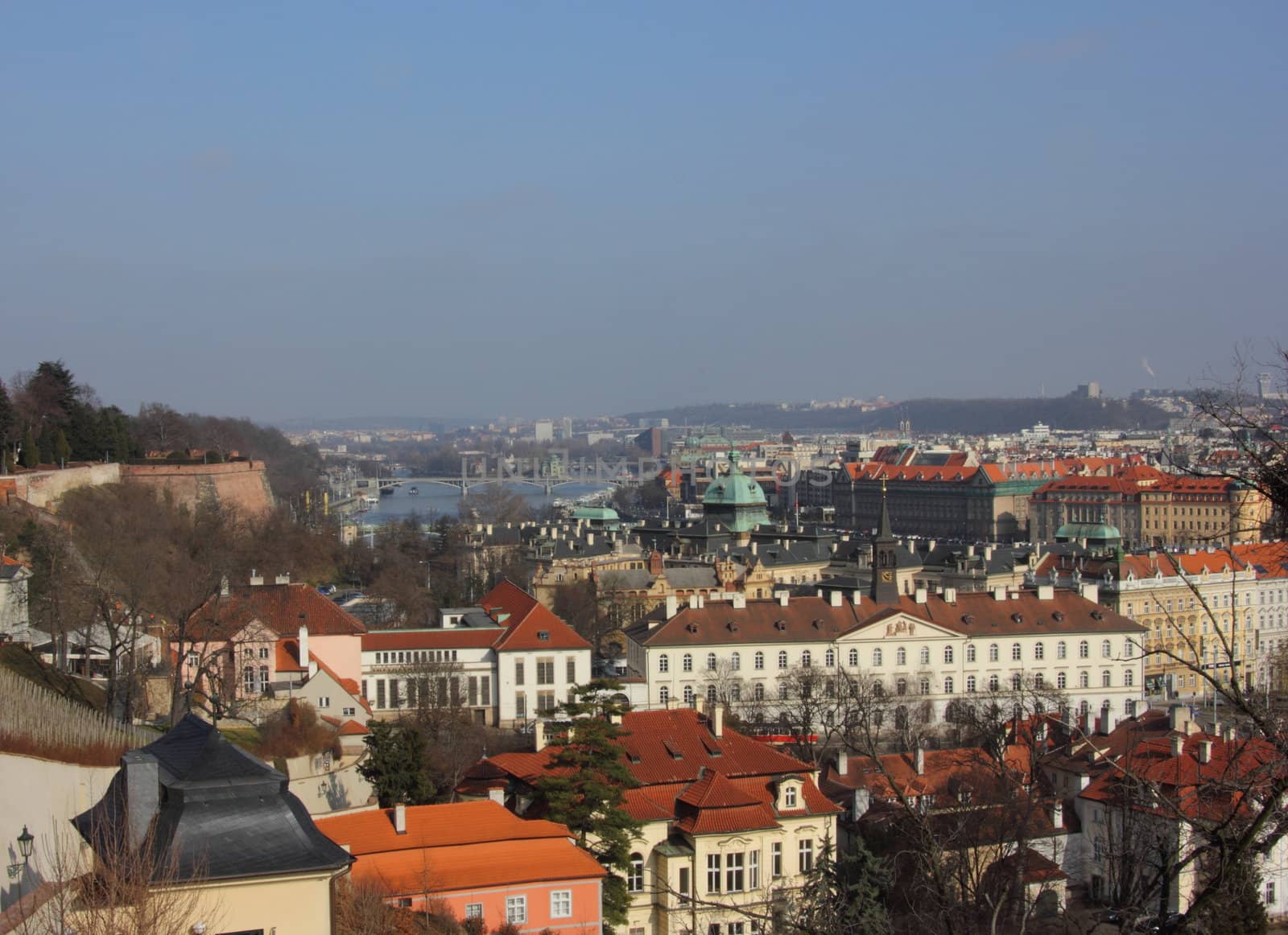 View over Prague