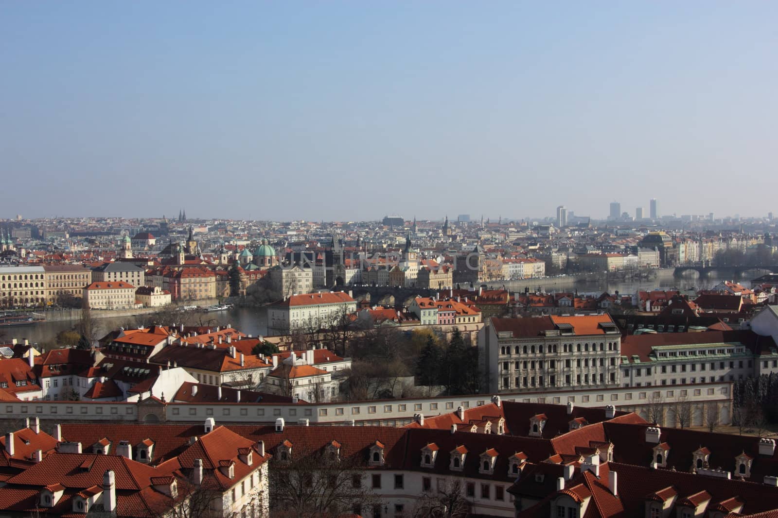 View over Prague