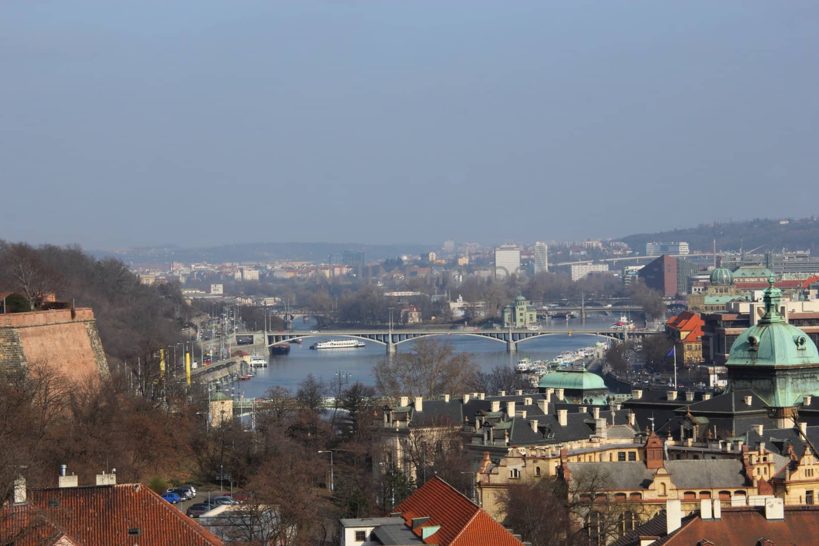 View over Prague