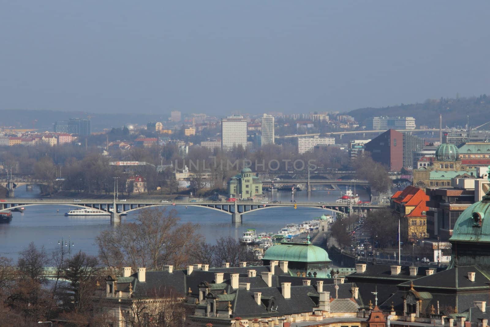 View over Prague