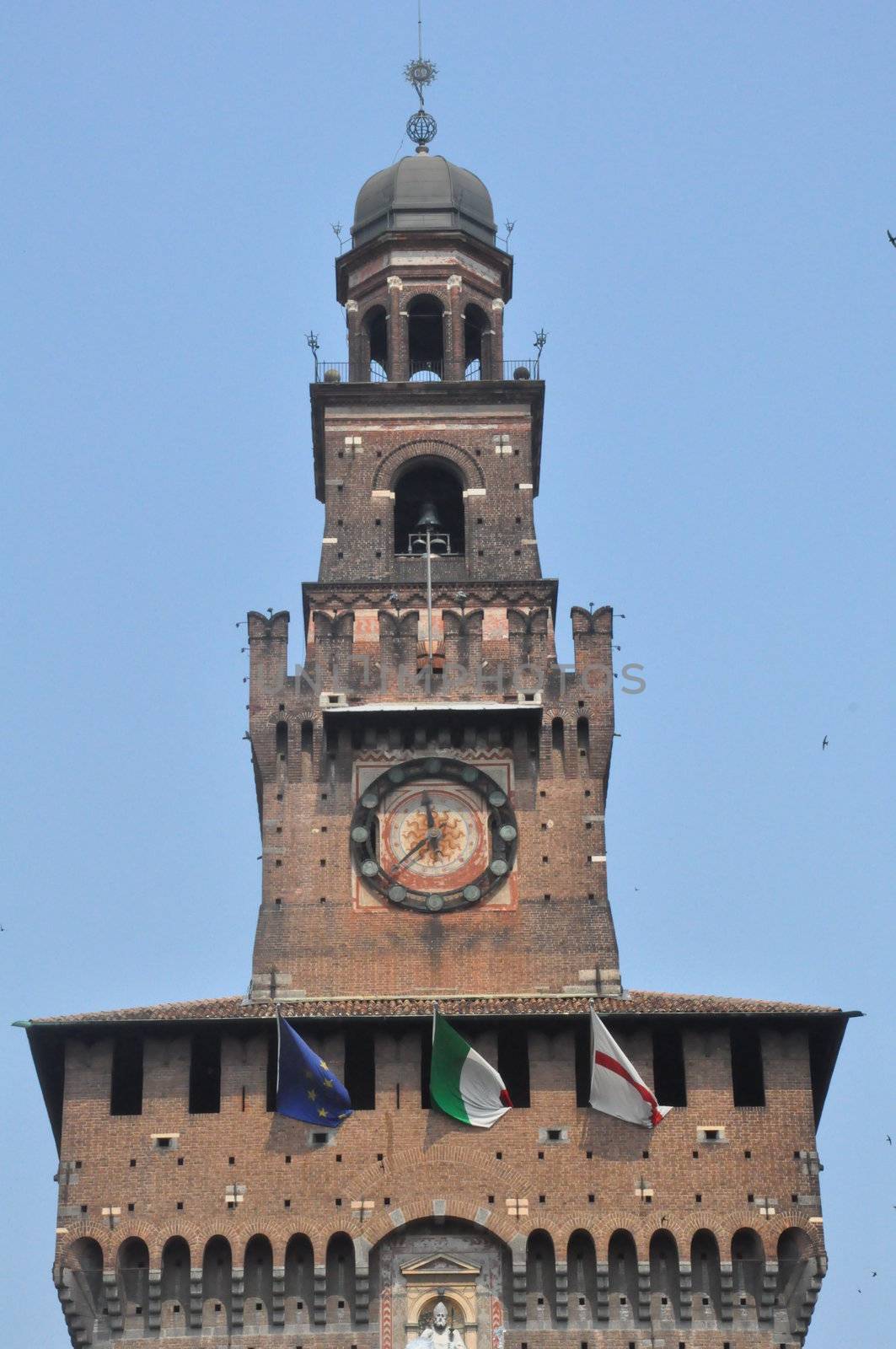 Sforza's Castle in Milan, Italy by sainaniritu